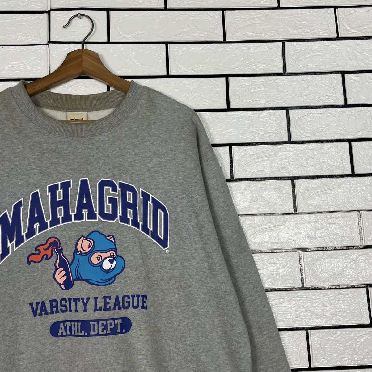 Japanese Brand Mahagrid Varsity League Sweatshirt Size US M / EU 48-50 / 2 - 5 Thumbnail