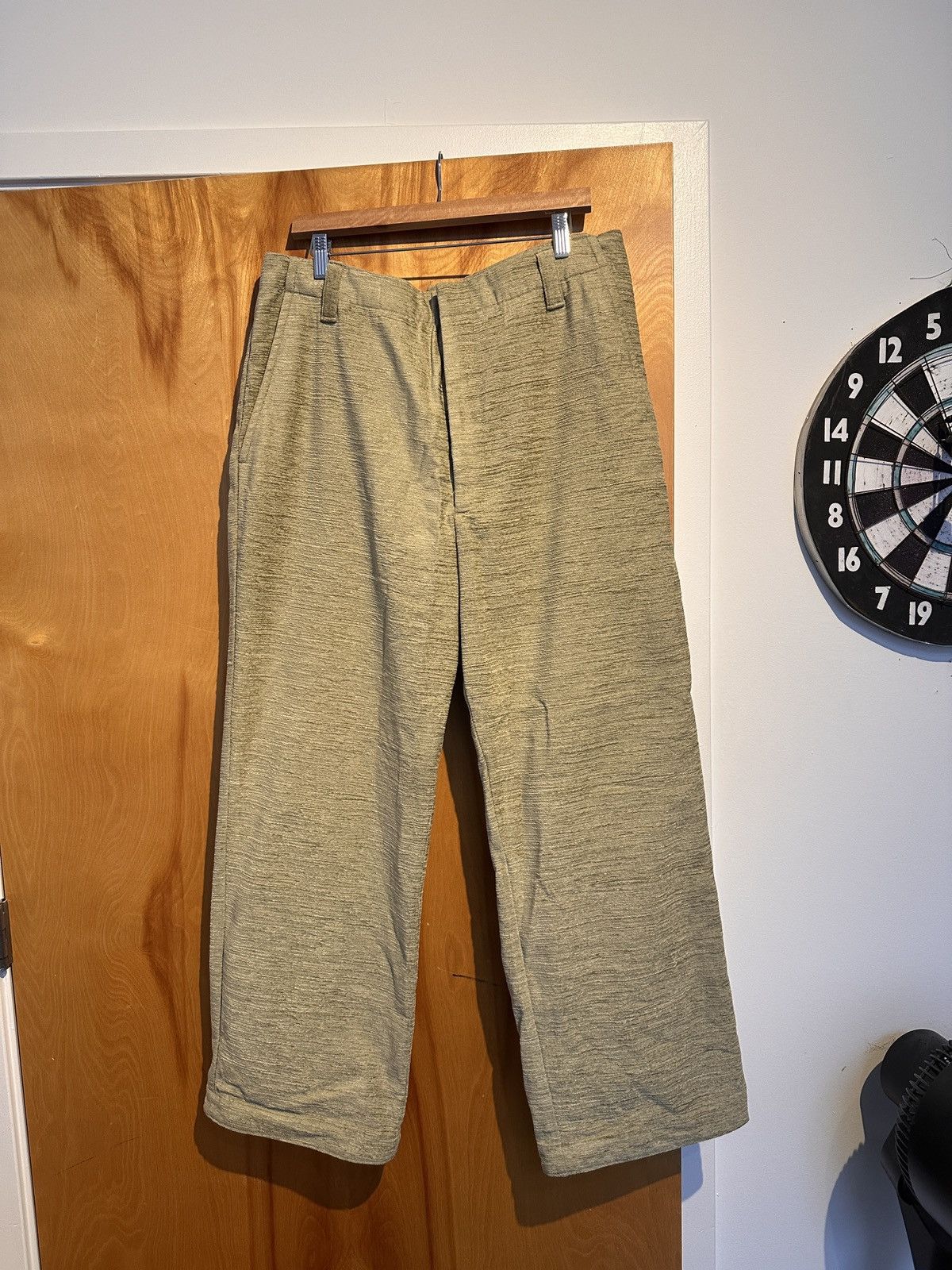 Acne Studios Acne Studios Casual Trouser - Sage Green Size US 34 / EU 50 - 1 Thumbnail