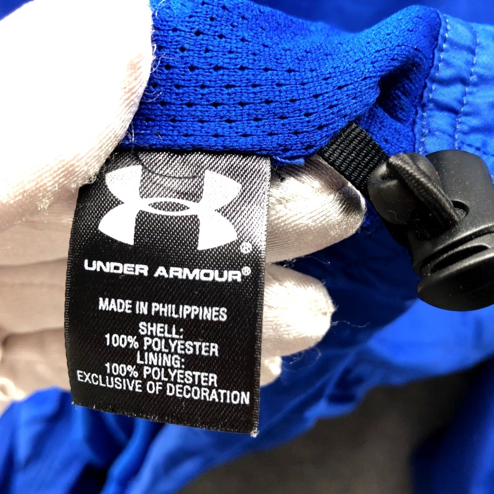 Under Armour Under Armour Windbreaker V-Neck Pullover Mens 2XL Blue Jacket Training Active Size US XXL / EU 58 / 5 - 7 Thumbnail