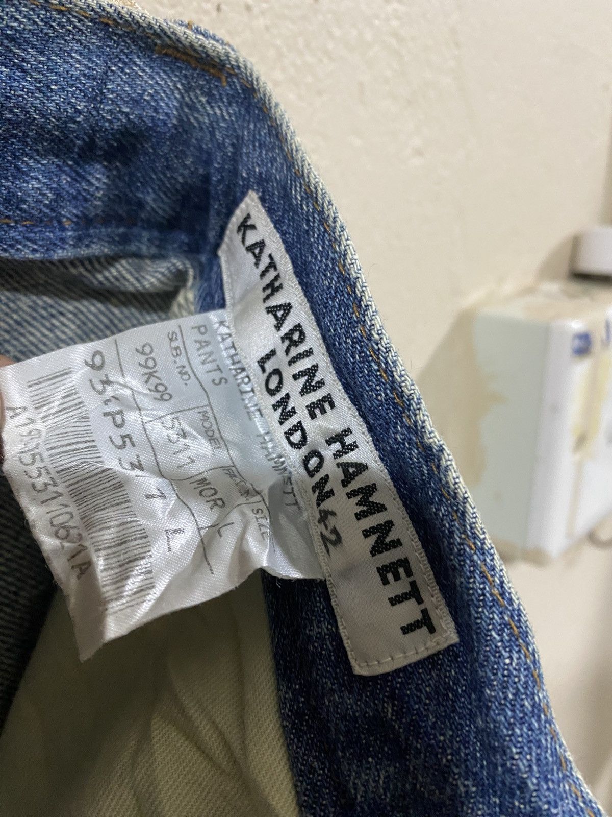 Katharine Hamnett London Katherine Hamnett Whiskers Denim Size US 32 / EU 48 - 8 Thumbnail