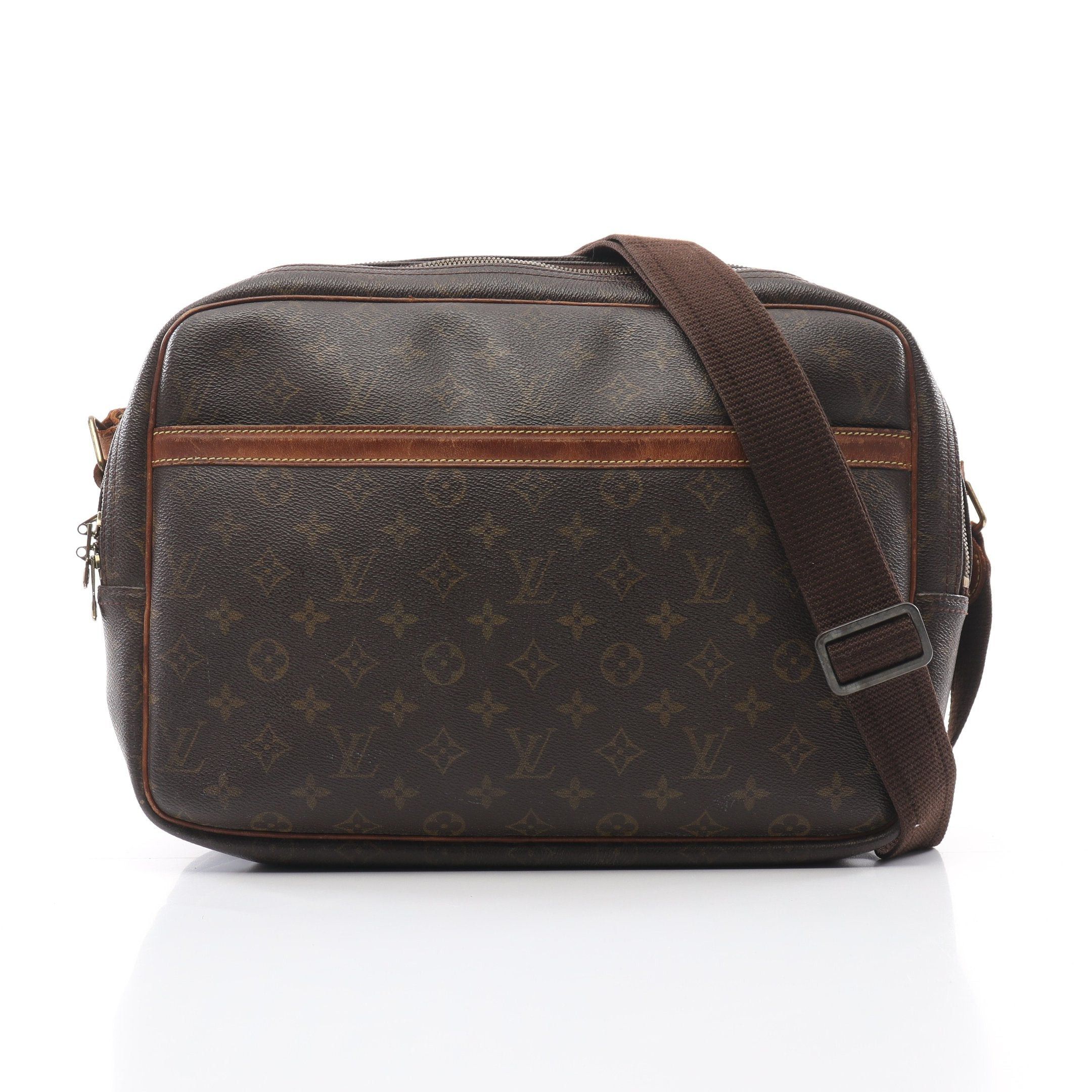 Louis Vuitton Louis Vuitton Reporter Gm Monogram Shoulder Bag Leather Brown Size ONE SIZE - 1 Thumbnail
