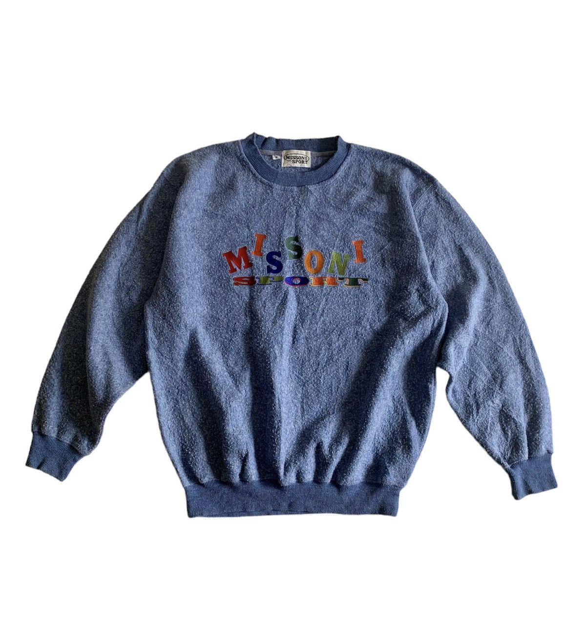 Missoni Vintage Missoni Sport Iconic Spellout Sweatshirt Size US M / EU 48-50 / 2 - 1 Thumbnail