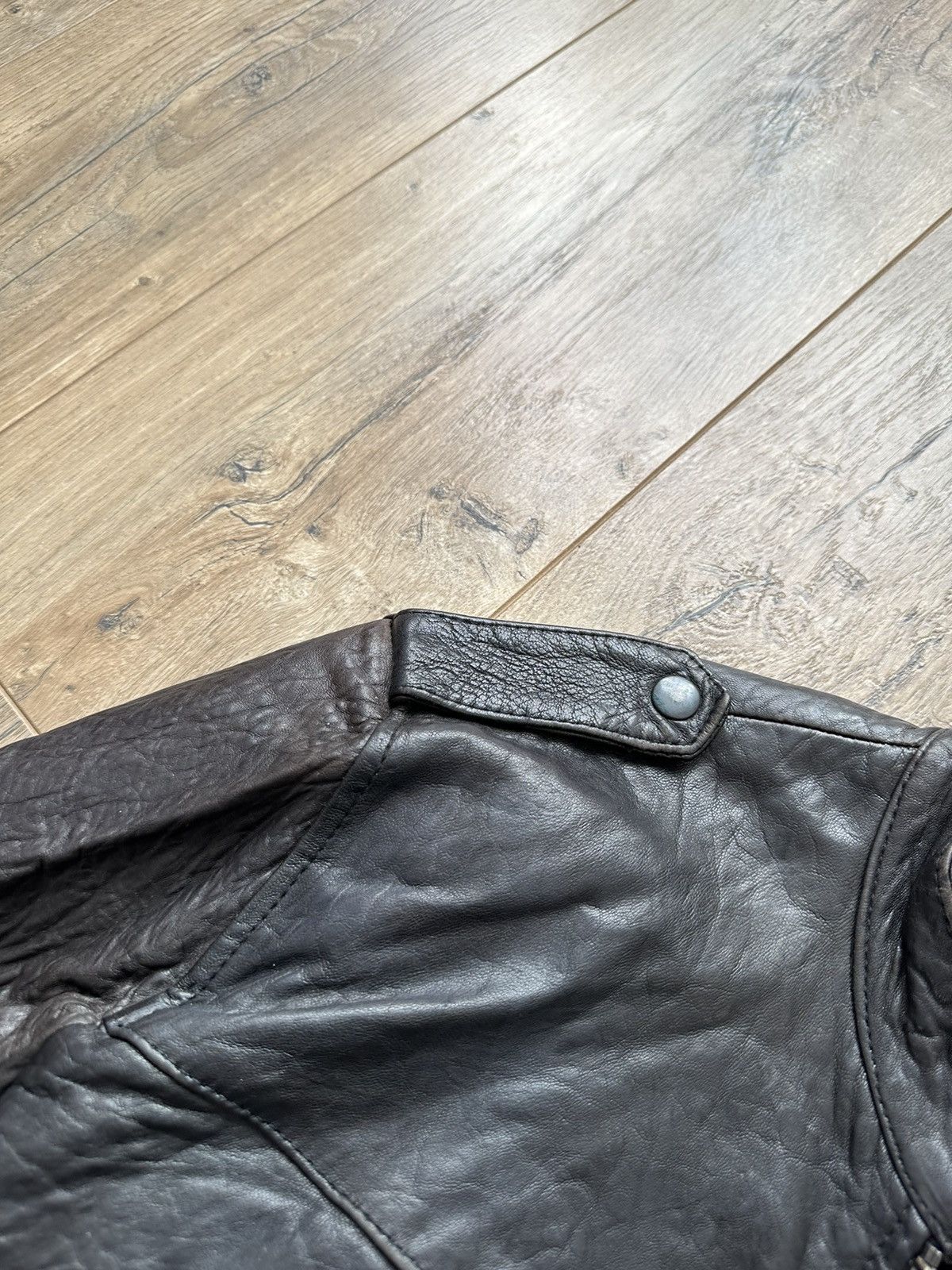 Allsaints AllSaints lamb vintage leather jacket Size US M / EU 48-50 / 2 - 6 Thumbnail