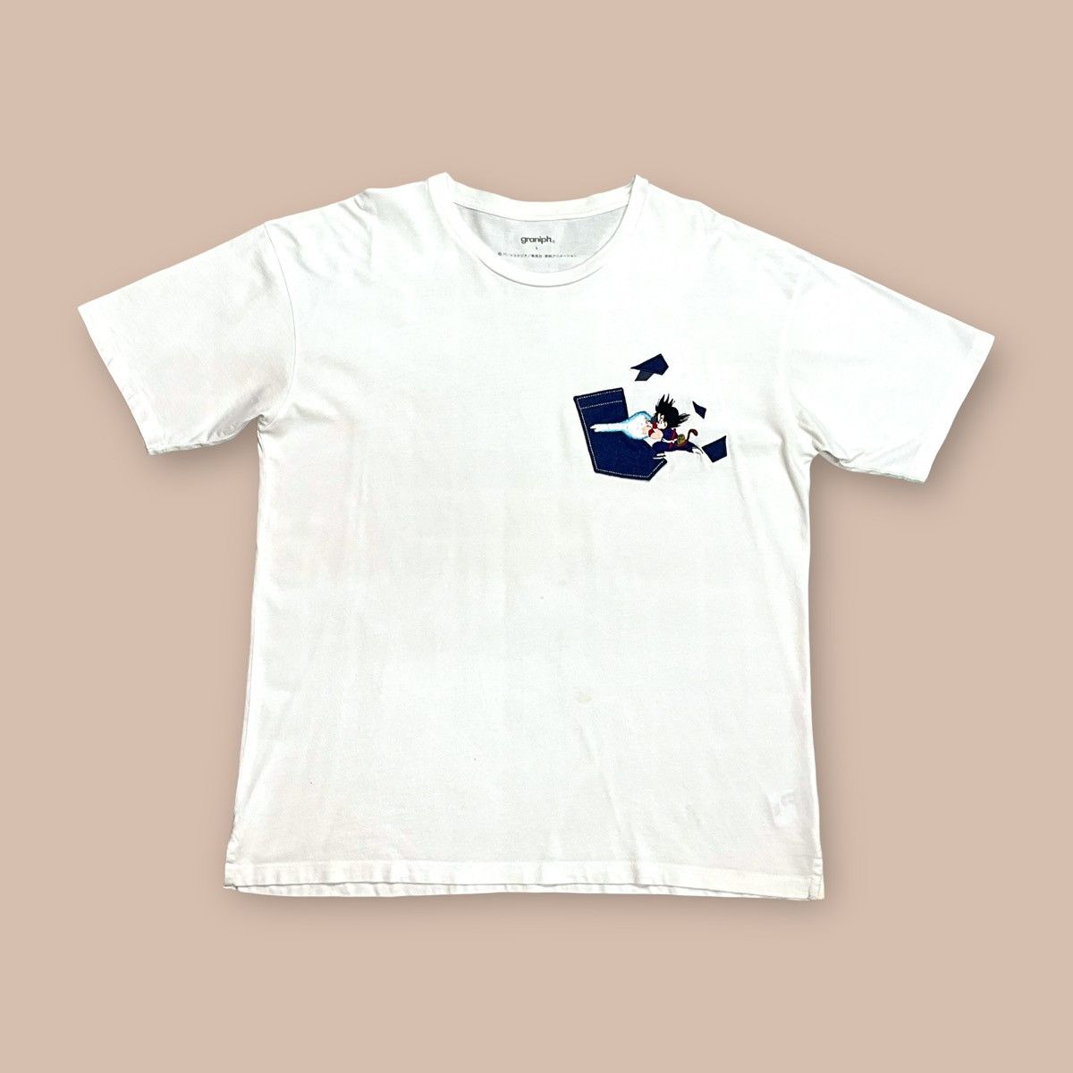 Anime Graniph X Dragon Ball Z Anime/Manga Tee Size US L / EU 52-54 / 3 - 1 Thumbnail