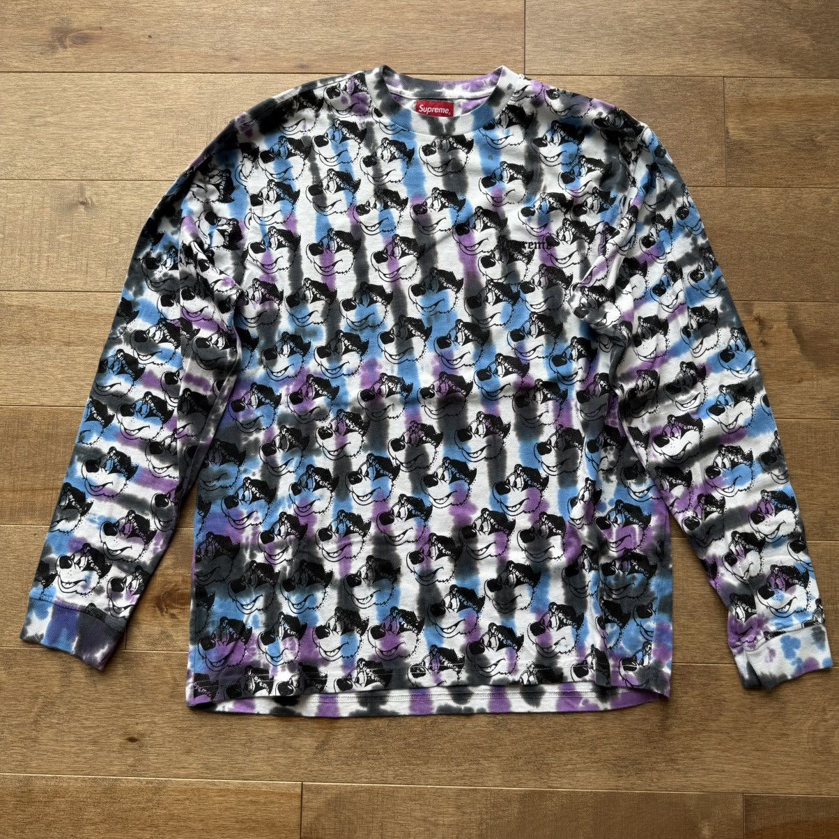【本物保証 /関税・送料無料】Supreme Dyed Bear L/S Top Supreme Supreme Dyed Bear L/S Top - XL | Grailed