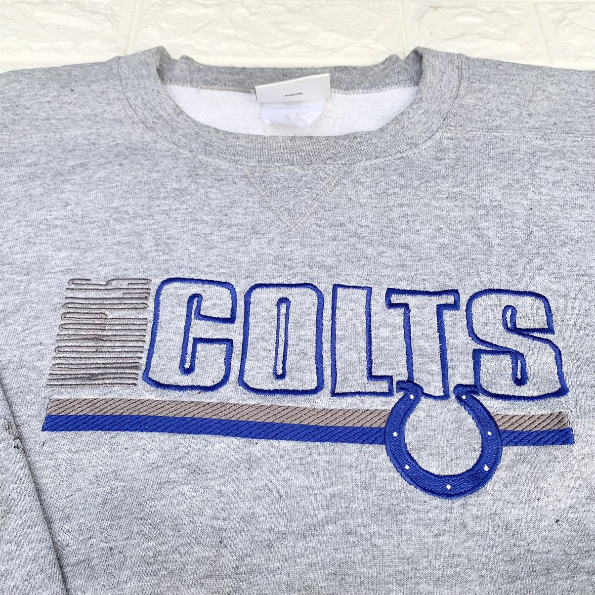 NFL Vintage 90s Puma Indianapolis Colts American Football Size US XL / EU 56 / 4 - 4 Thumbnail