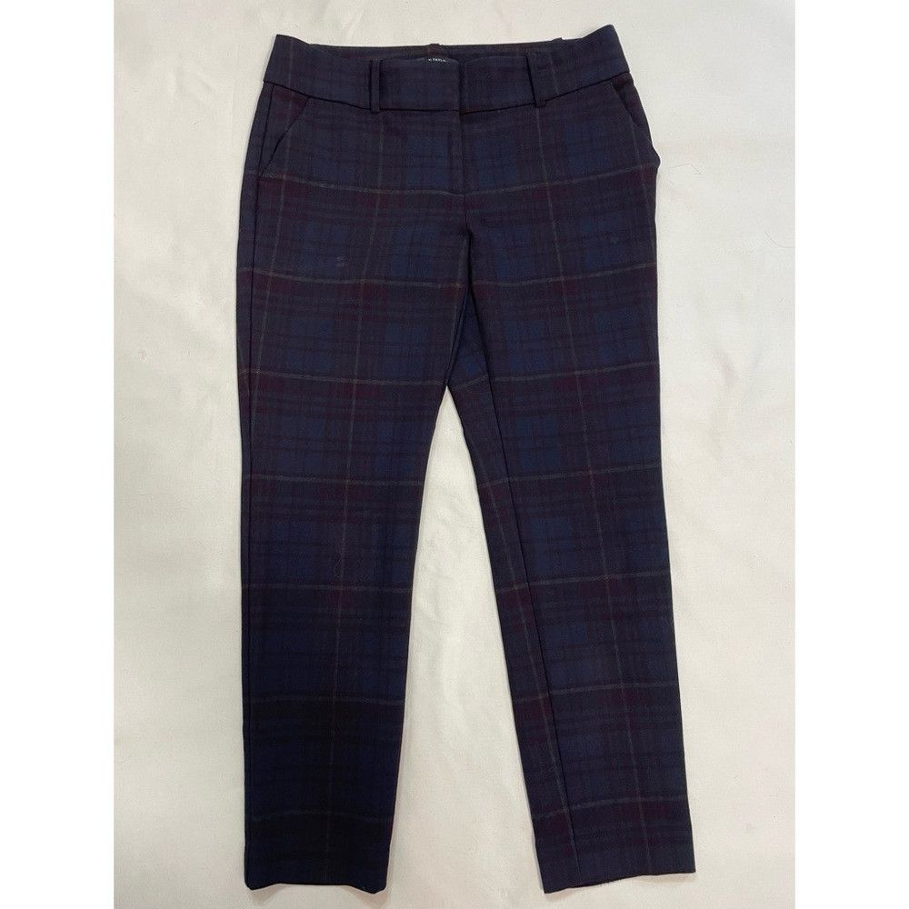 Ann Taylor Ann Taylor Plaid Pants Size 8 Size 30" / US 8 / IT 44 - 1 Thumbnail