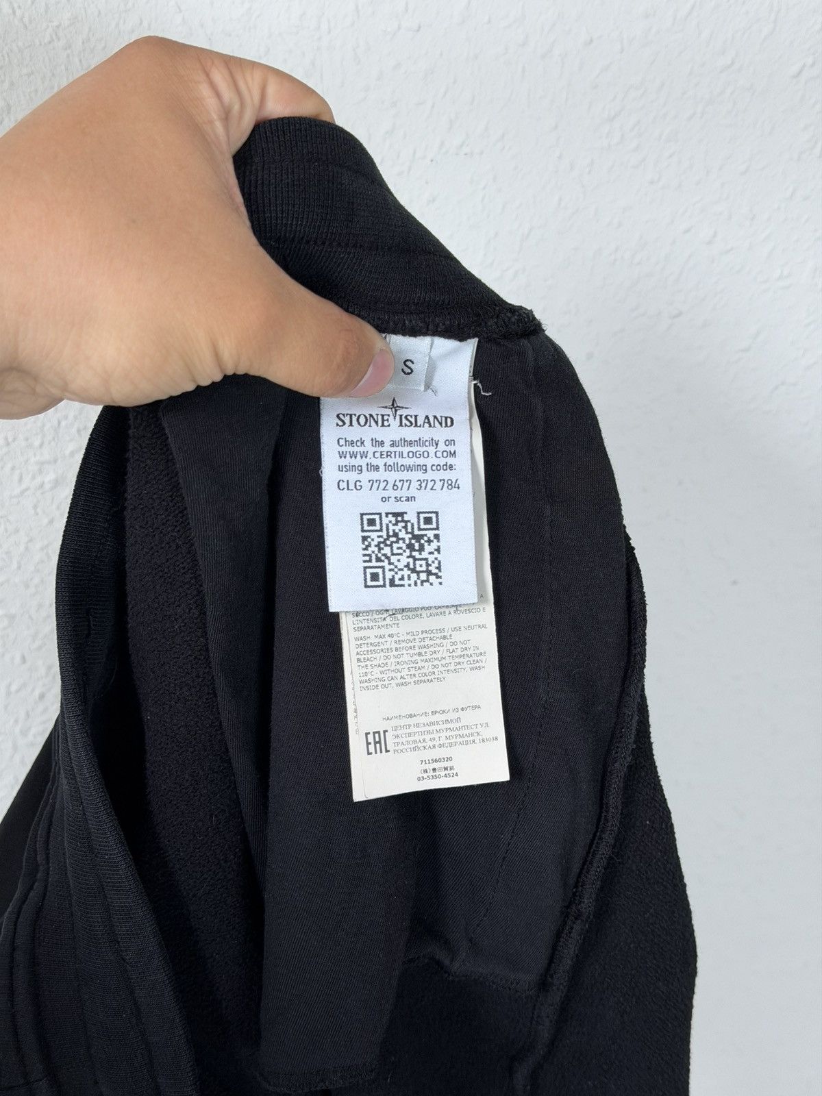 Stone Island Stone island Cargo Cotton Black Sweatpants Size S Size US 30 / EU 46 - 16 Thumbnail