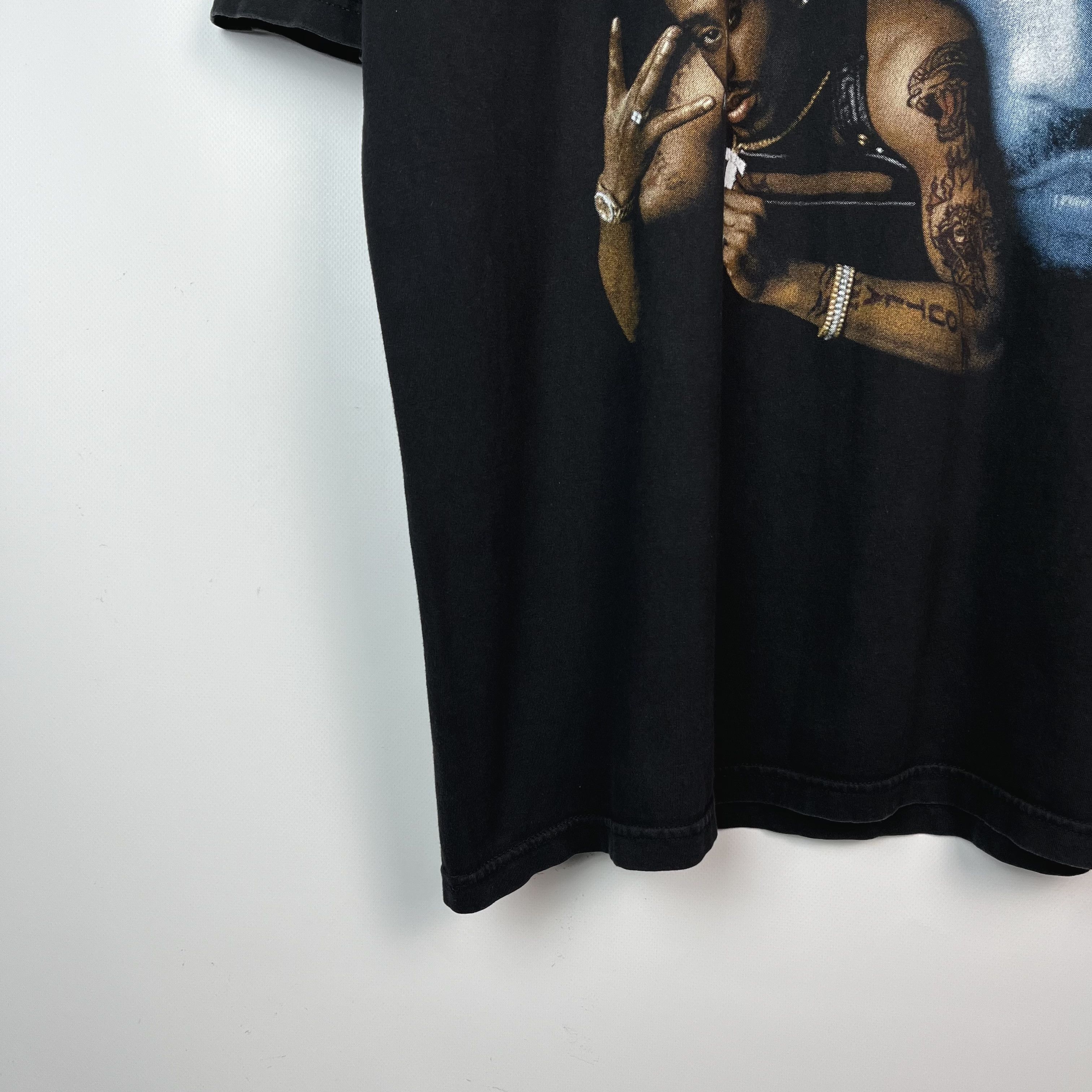 Rap Tees Vintage 2Pac Tupac Shakur AOP Rap T Shirt 90’s Size US XL / EU 56 / 4 - 5 Thumbnail