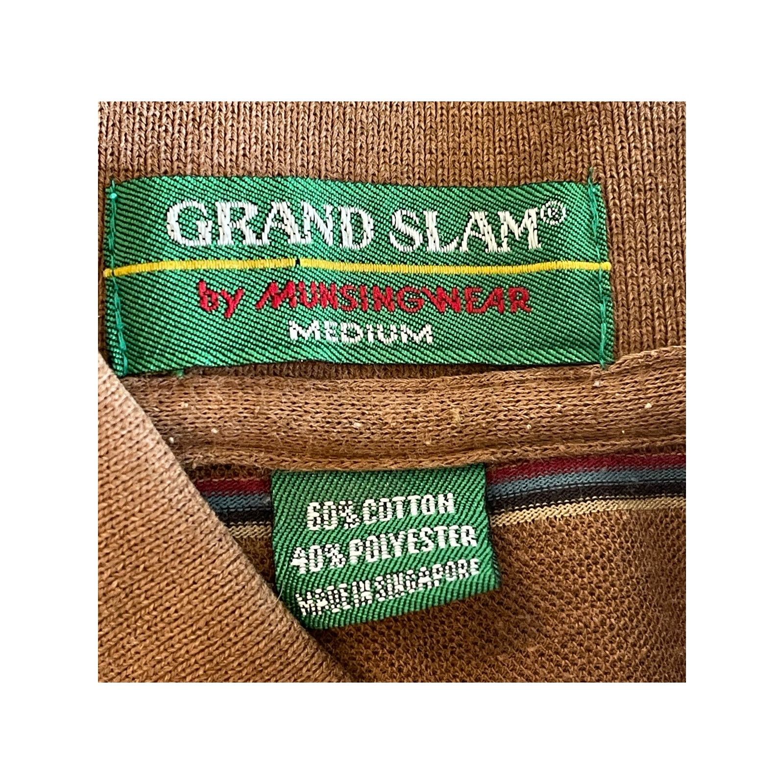 Grand Slam VTG 80s Munsingwear Grand Slam Striped Polo Size S Penguin Size US S / EU 44-46 / 1 - 4 Thumbnail