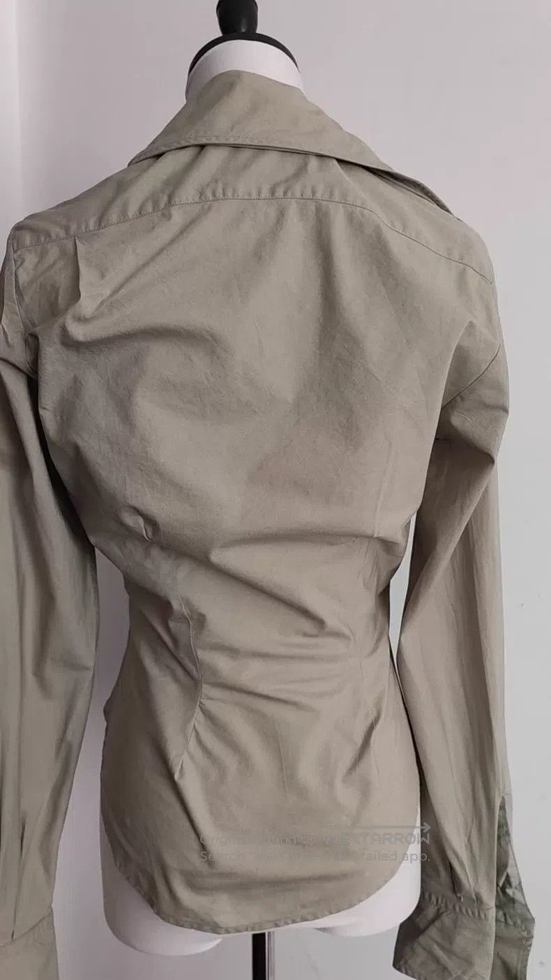 Vivienne Westwood Vivienne Westwood Tea Green Drunkard Shirt Size XS / US 0-2 / IT 36-38 - 3 Thumbnail