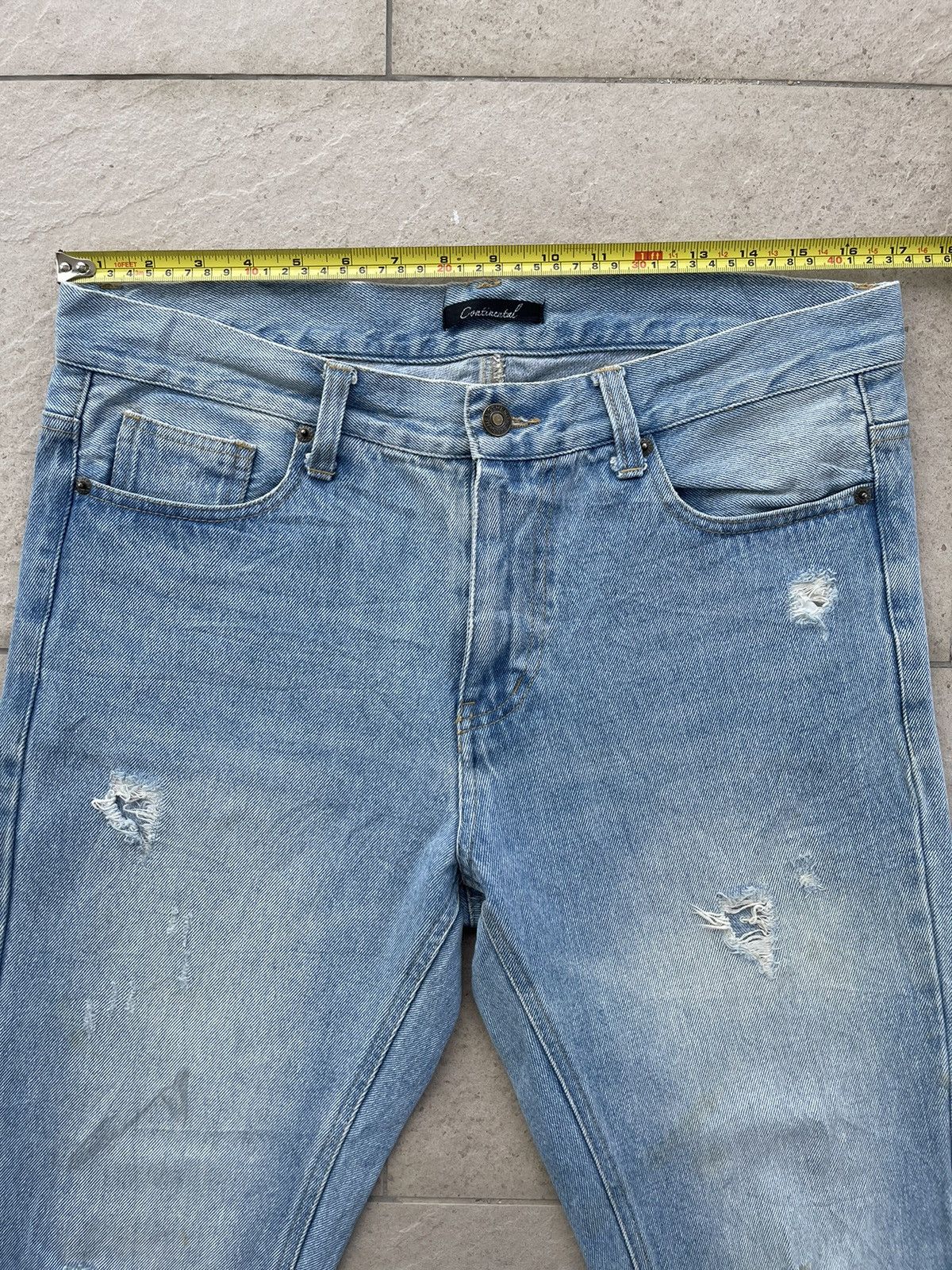 Other 🔥 Continental Distressed Denim Streetwear Jeans W34🔥 Size US 34 / EU 50 - 7 Thumbnail