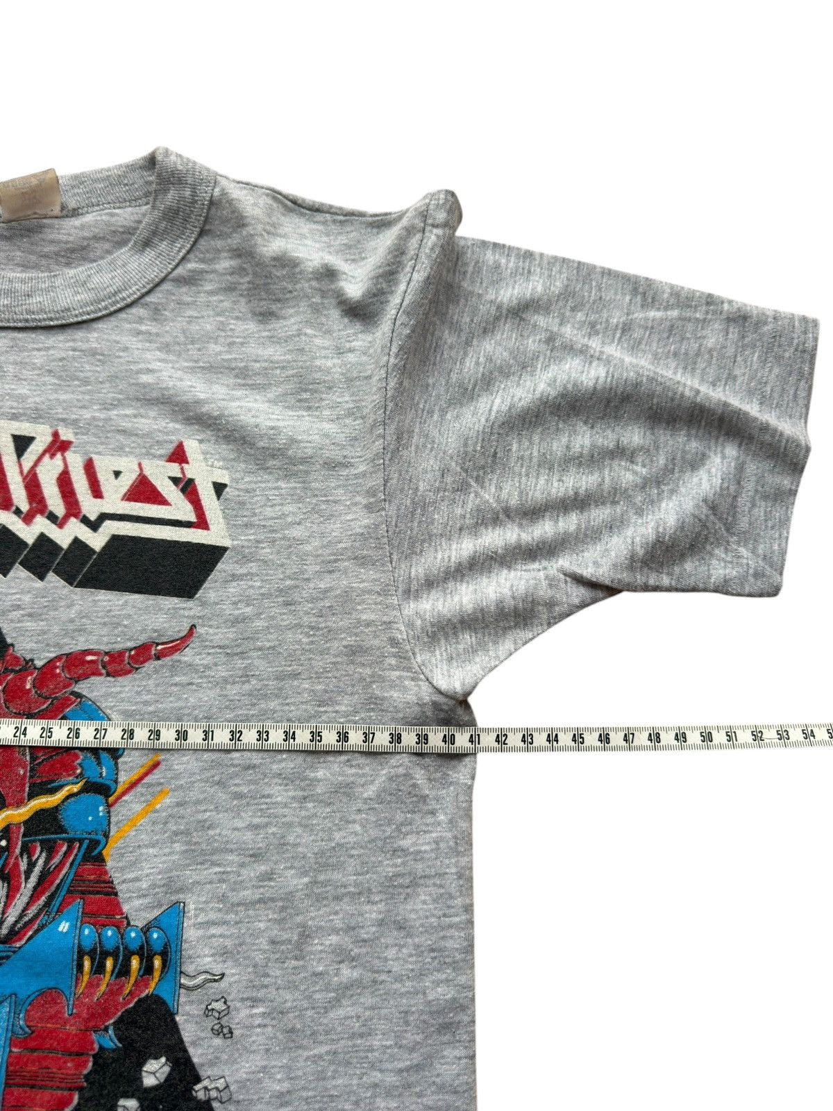 Band Tees *RARE*1983 DEFENDERS OF THE FAITH JUDAS PRIEST METAL TEE Size US M / EU 48-50 / 2 - 12 Thumbnail