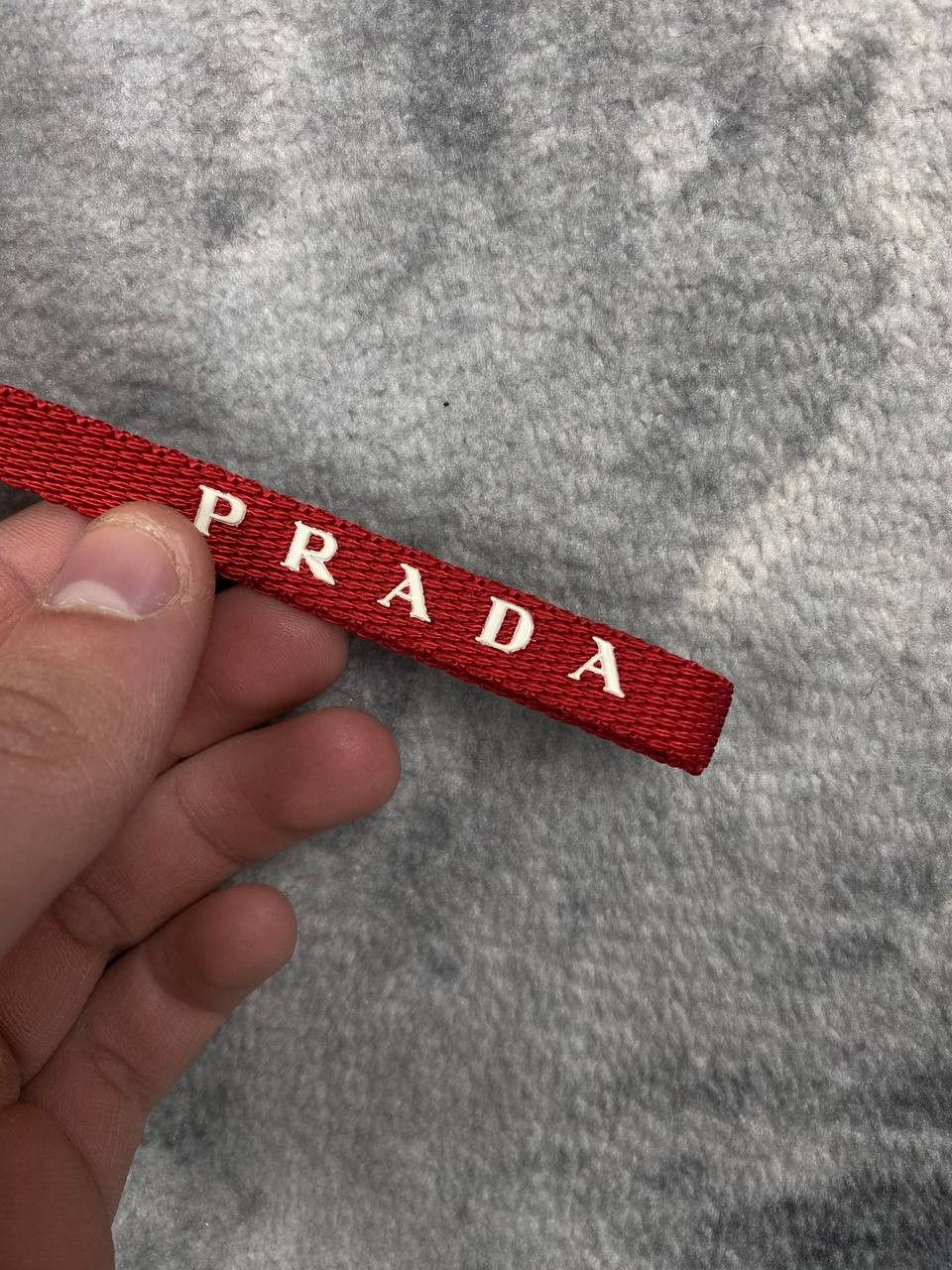 Prada Prada Sport Linea Rossa Shoulder Bag White Size ONE SIZE - 6 Thumbnail