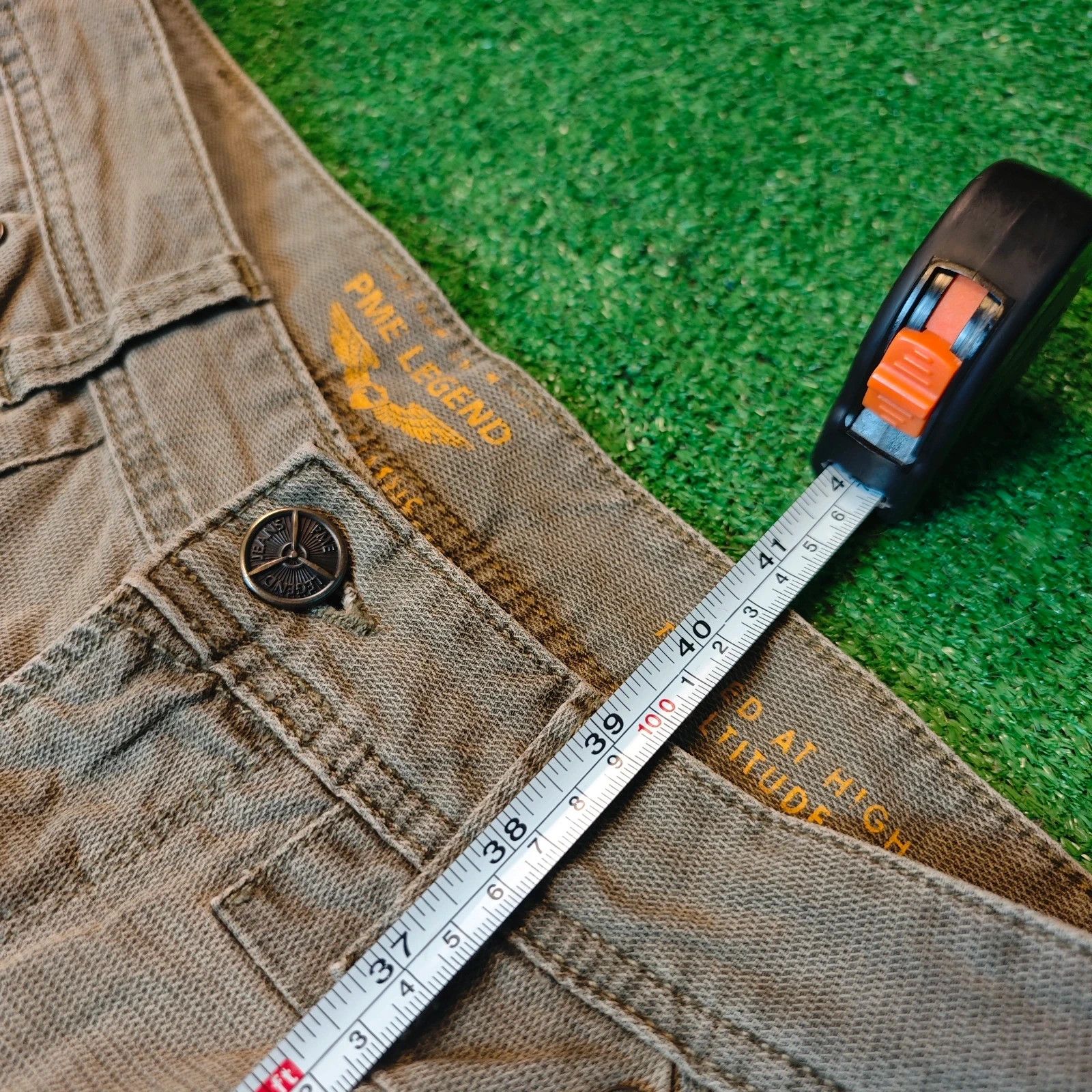 Other Pme Legend Jeans Mens 32 chaki straight regular chino Size US 32 / EU 48 - 13 Thumbnail