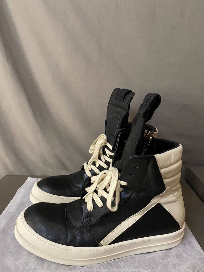 Rick Owens Rick Owens High-Top Leather Boots-yf Size US 10.5 / EU 43-44 - 1 Thumbnail