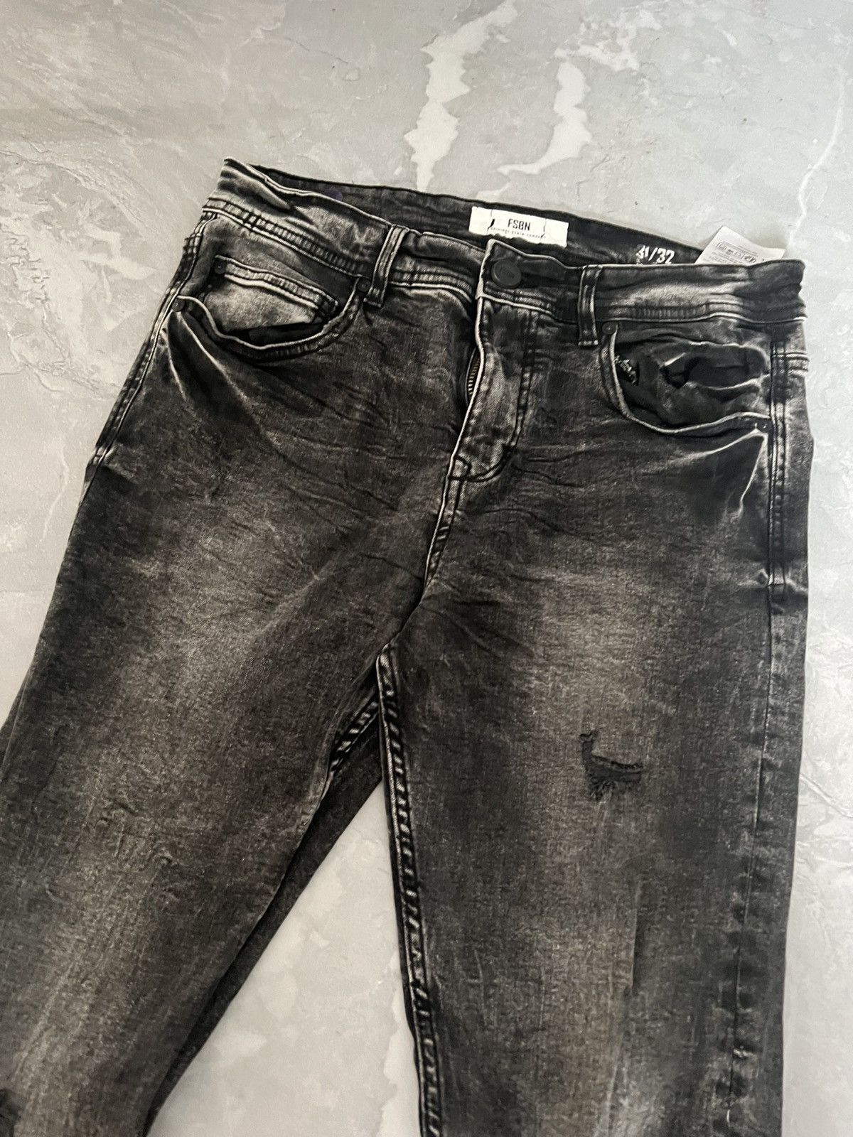 Japanese Brand Vintage Faded Skinny Underground / Balenciaga Style Retro 90 Size US 30 / EU 46 - 3 Thumbnail