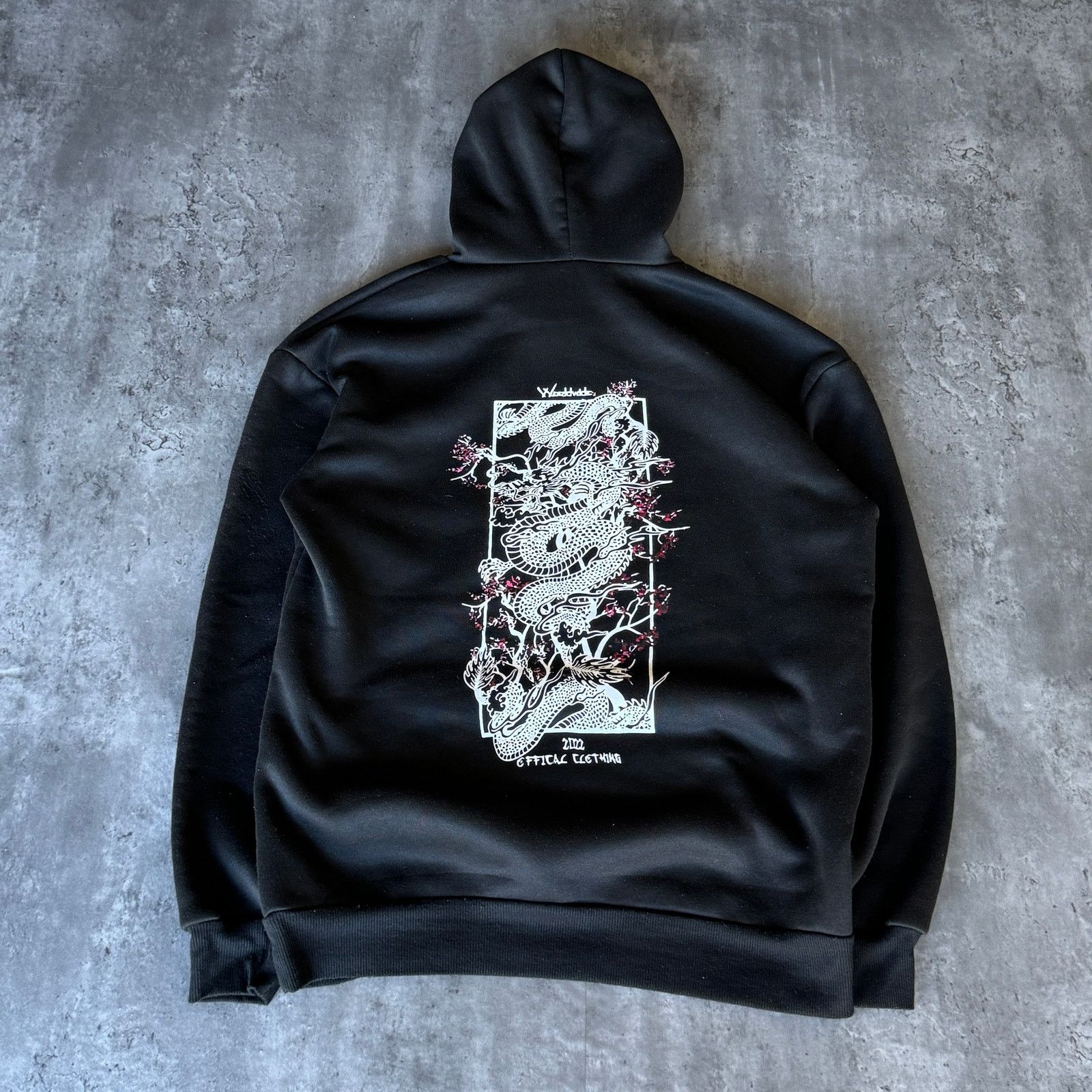 Japanese Brand × Vintage Vintage Y2K Graphic Skater Grunge Essential Unique Hoodie Size US M / EU 48-50 / 2 - 1 Thumbnail