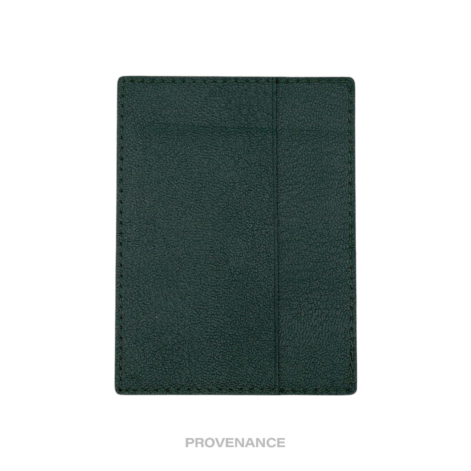Rolex 🔴 Rolex Card Holder Wallet - Green Leather Size ONE SIZE - 2 Thumbnail