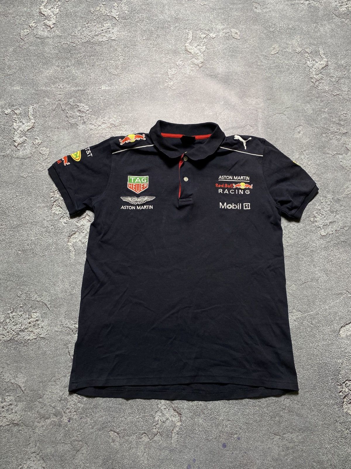 Red Bull × Vintage Red bull aston martin polos vintage Size US S / EU 44-46 / 1 - 1 Thumbnail