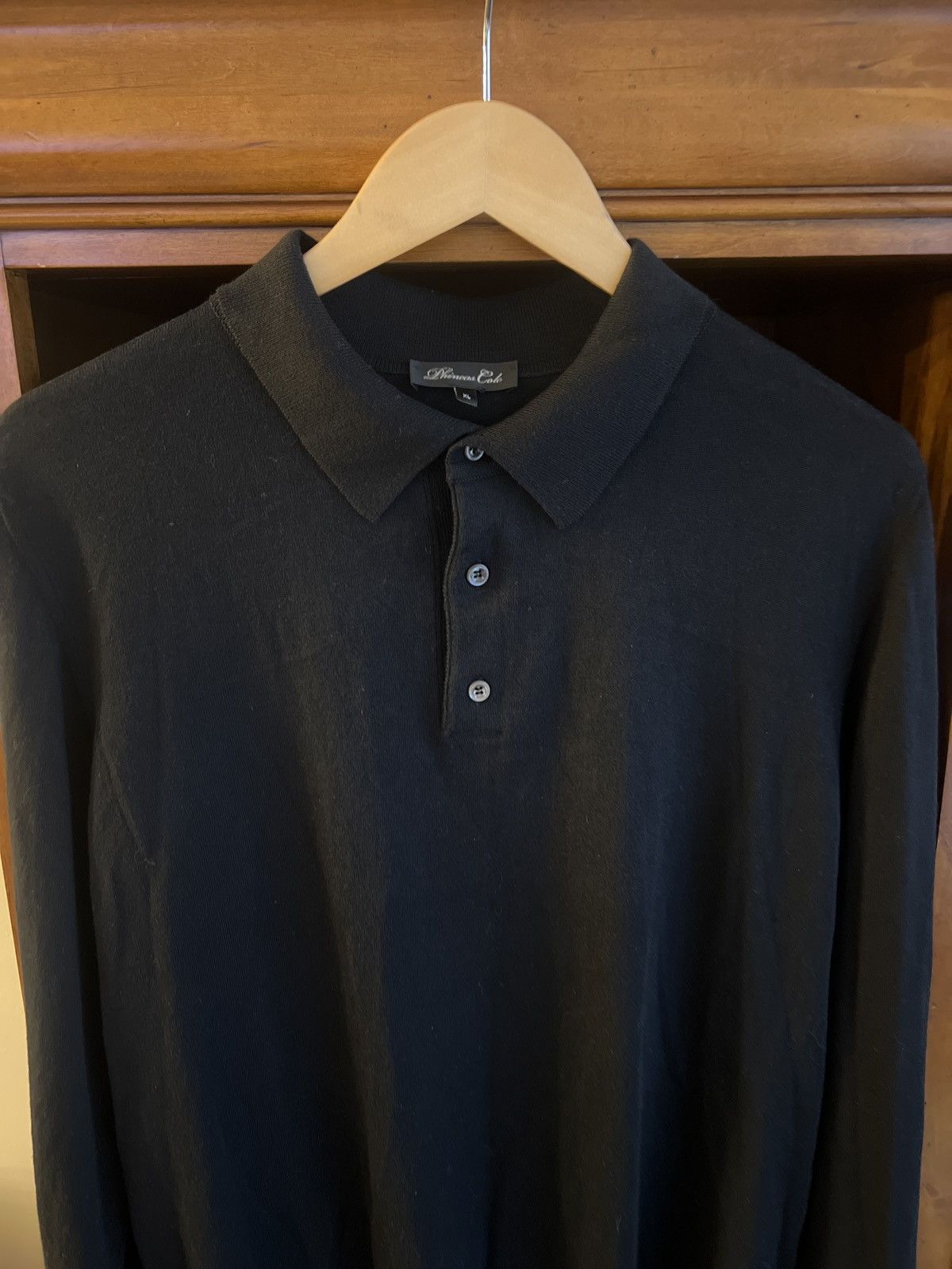 Phineas Cole Phineas Cole Cashmere/Cotton Polo Sweater Size US XL / EU 56 / 4 - 2 Thumbnail