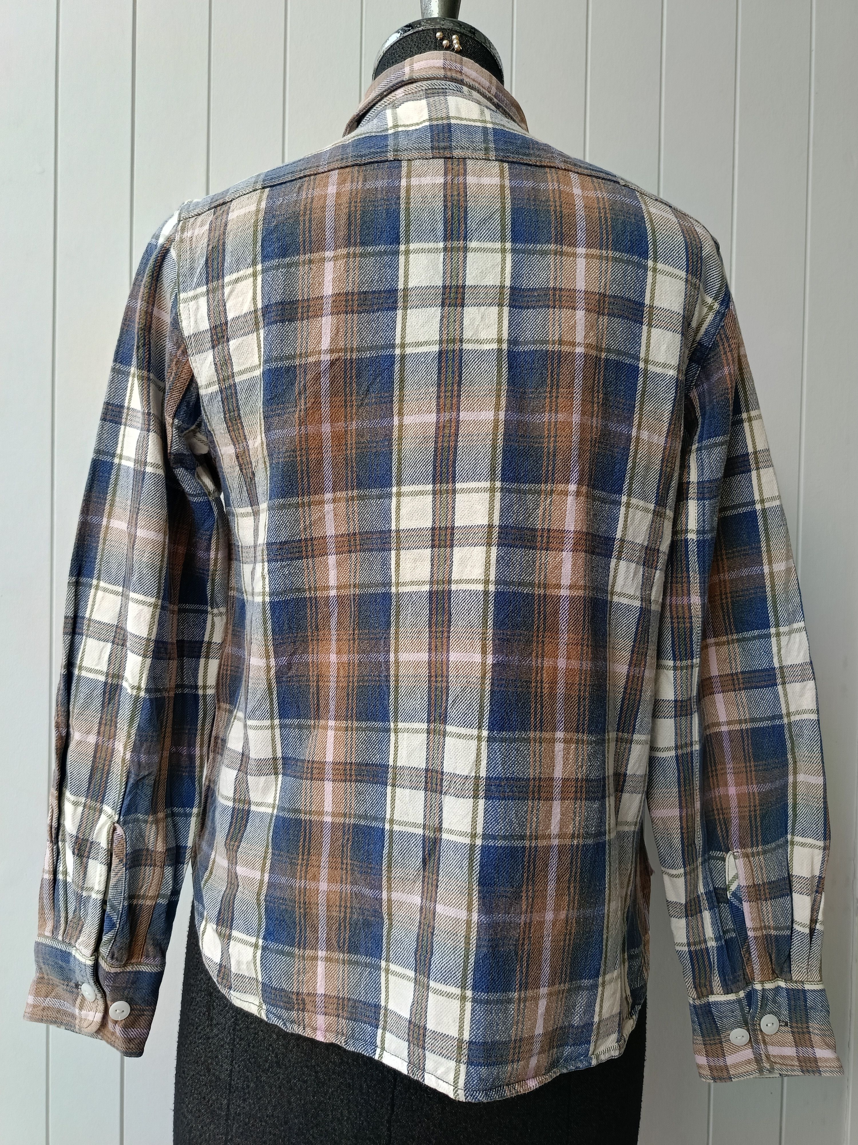 Beams Plus × Japanese Brand BEAMS BOY the working girl Japan plaid ladies small shirt Size S / US 4 / IT 40 - 6 Thumbnail