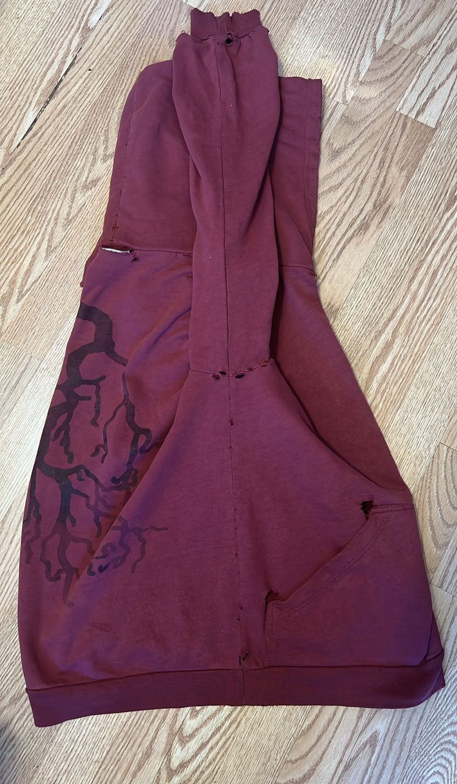Raf Simons × Raf by Raf Simons Raf Simons AW2002 Virginia Creeper “Roots” Hoodie Size US M / EU 48-50 / 2 - 4 Thumbnail