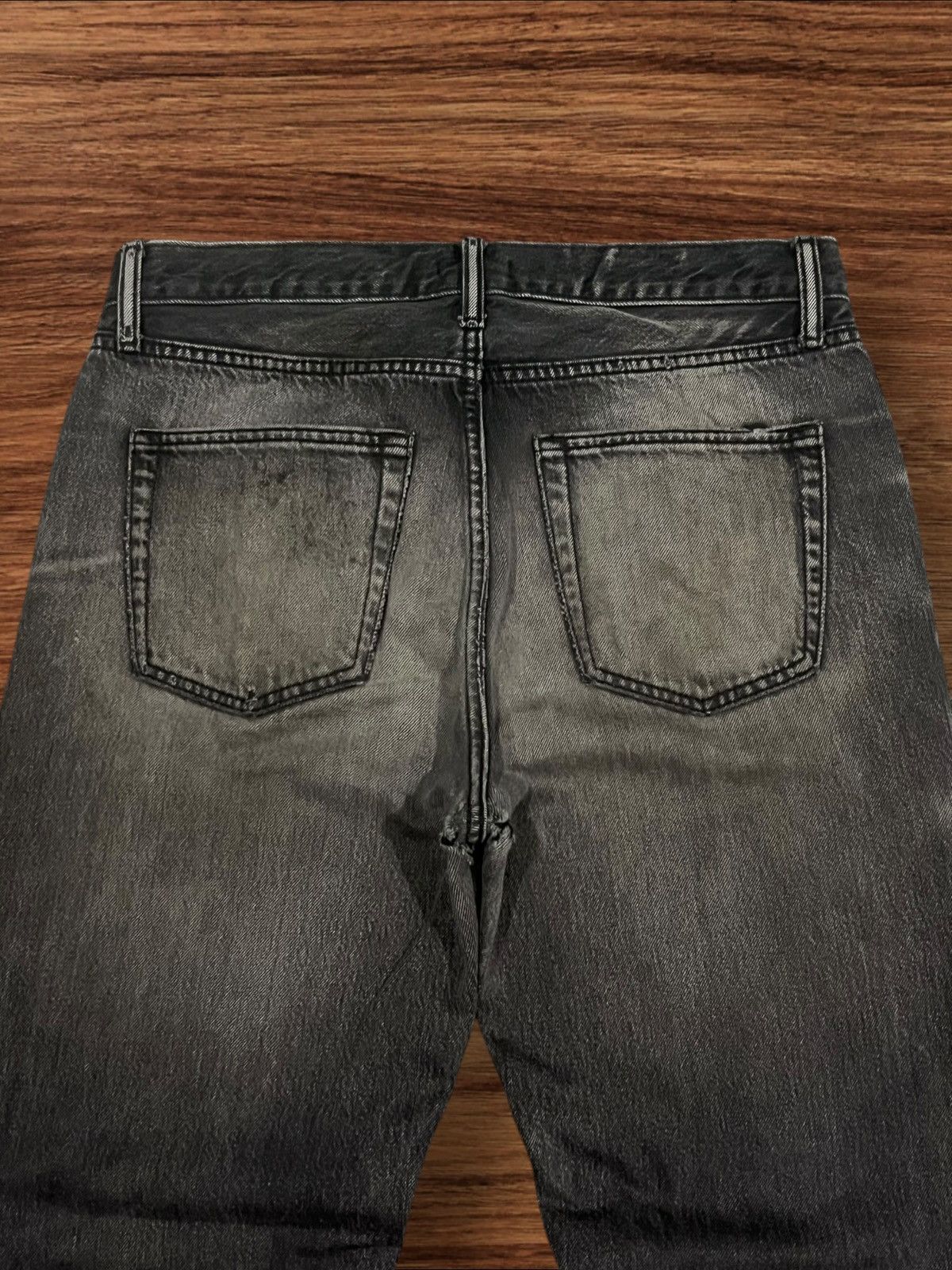 Japanese Brand × Jun Takahashi × Uniqlo Vintage Japanese Brand Uniqlo Distressed Loose Fit Jeans Size US 32 / EU 48 - 7 Thumbnail