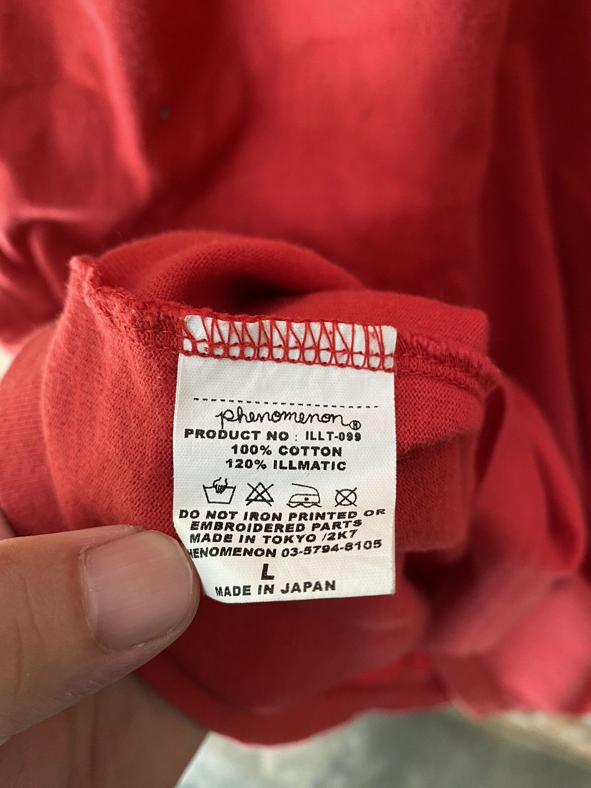 PHENOMENON SS07 Phenomenon Hand Print tee Size US L / EU 52-54 / 3 - 11 Thumbnail