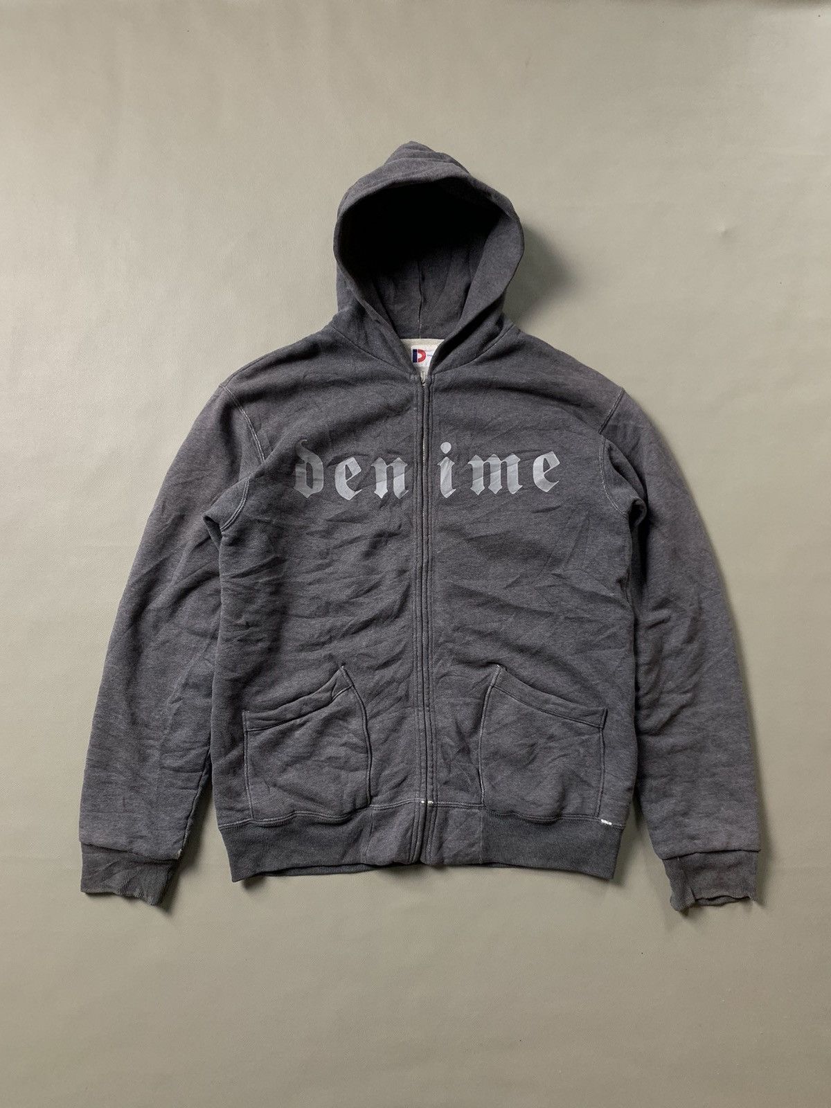 Denime × Japanese Brand Vintage Denime Japan Zip Hoodie Size US M / EU 48-50 / 2 - 1 Thumbnail