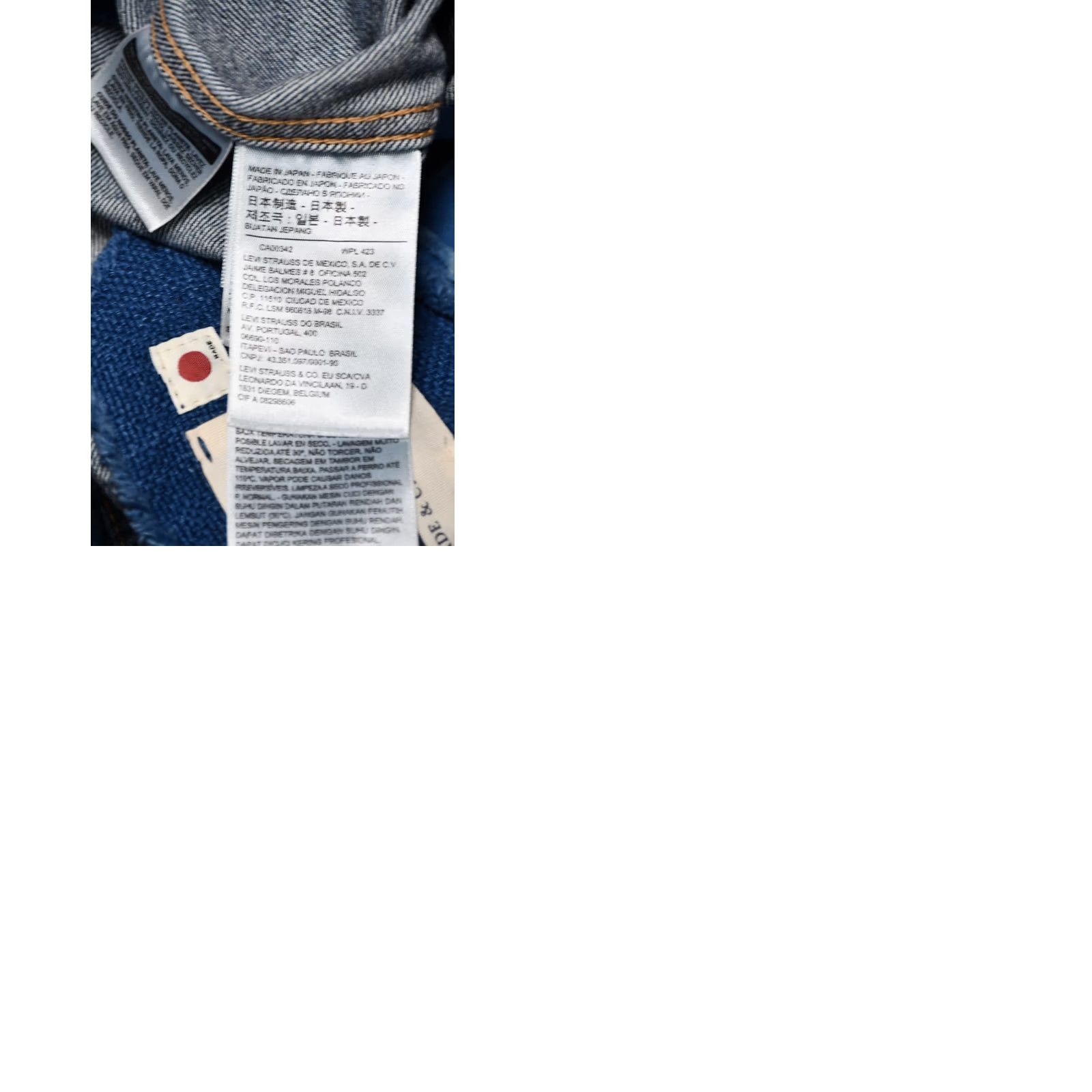 Levi's Levi’s Made & Crafted Boro Trucker Type IV Patched Jacket Made in Japan size 3 L Size US L / EU 52-54 / 3 - 9 Thumbnail