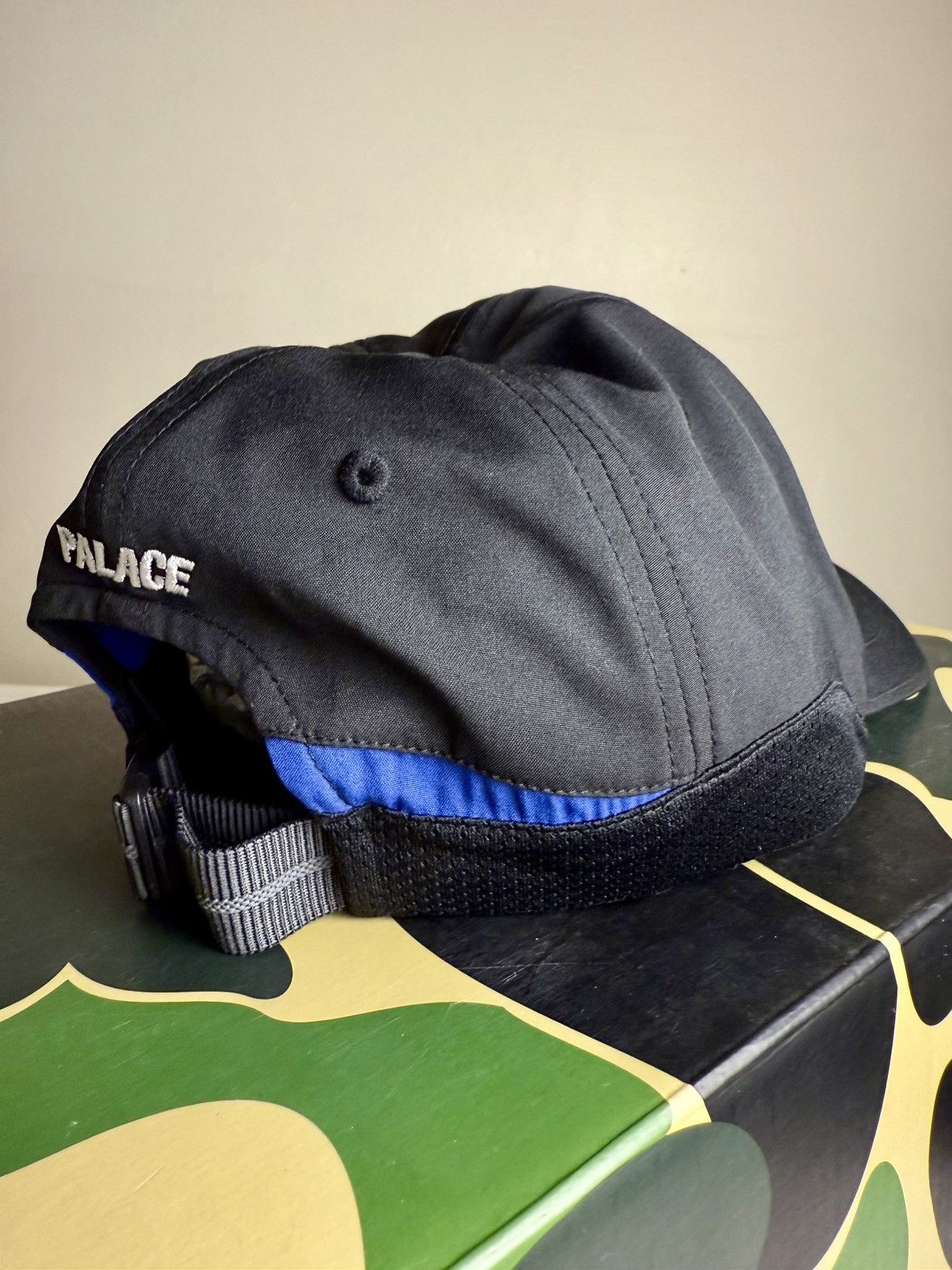 Palace Palace Palamat Shell 6-Panel Black Hat Size ONE SIZE - 11 Thumbnail