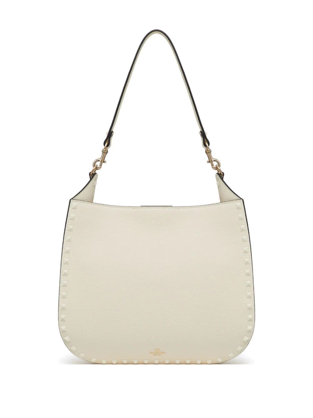 Valentino o1s22i1n0924 Size: OS / Rockstud Hobo Bag in White Size ONE SIZE - 3 Thumbnail