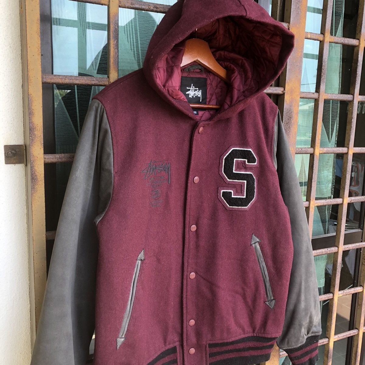 Stussy Stussy international Wool Hodie Button Varsity Size US L / EU 52-54 / 3 - 2 Thumbnail