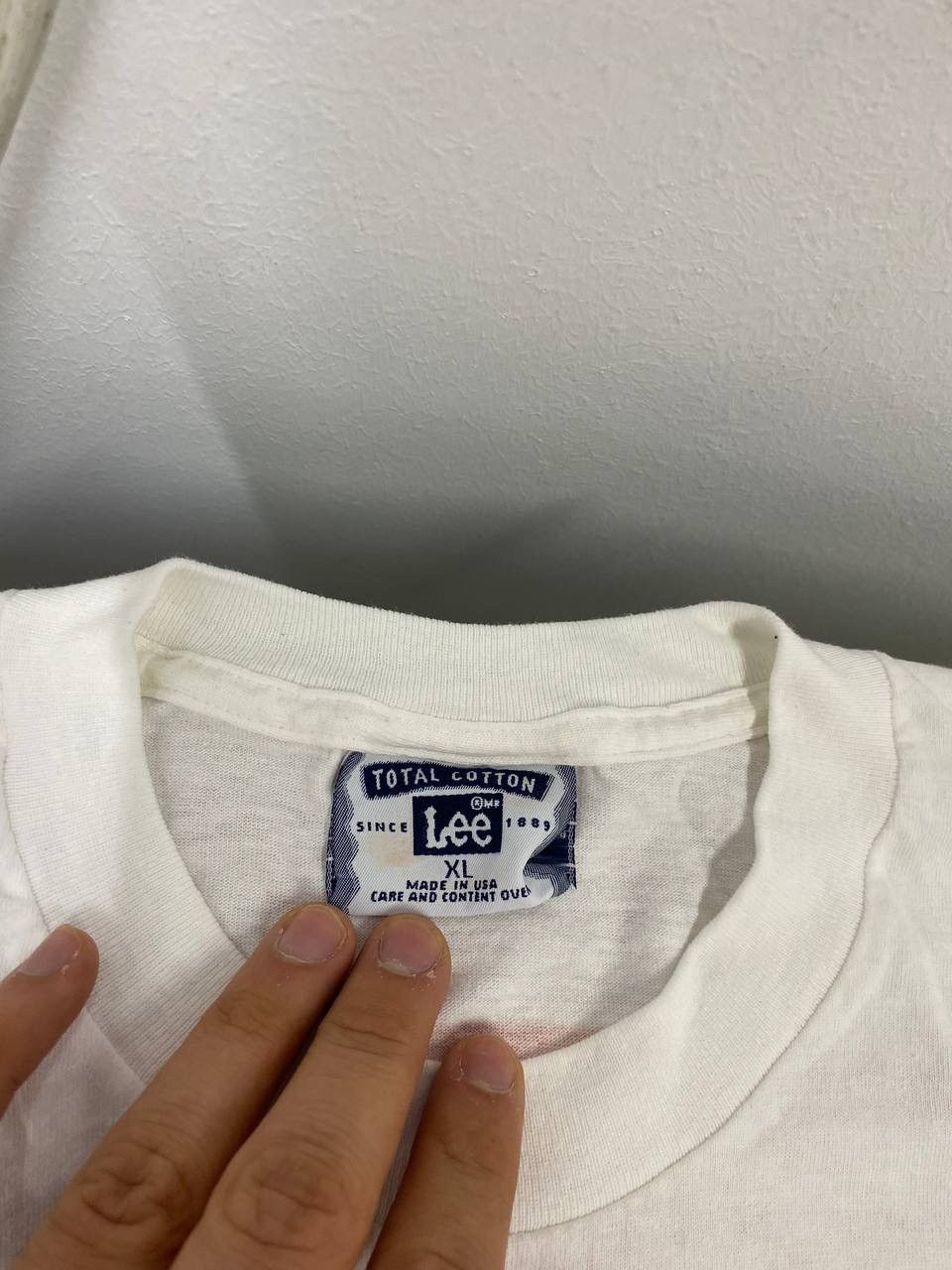 Lee × Vintage Lee Vintage Dodge Racing T Shirt Size US XL / EU 56 / 4 - 5 Thumbnail