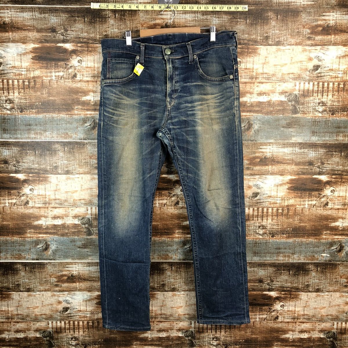 Japanese Brand DL Edwin Blue Trip Denim Pants #C174 Size US 34 / EU 50 - 1 Thumbnail