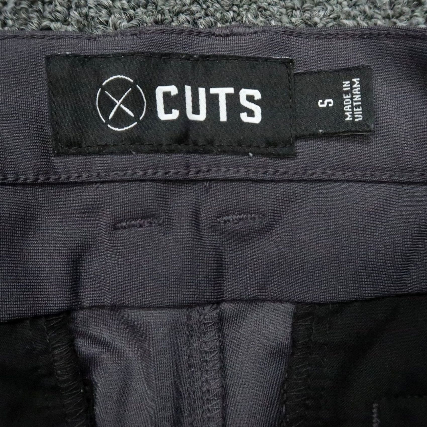 Cuts Cuts Pants Mens Small Gray AO Jogger Stretch Polyester Chino Pockets 30in Inseam Regular Slim? Size US 29 - 3 Thumbnail