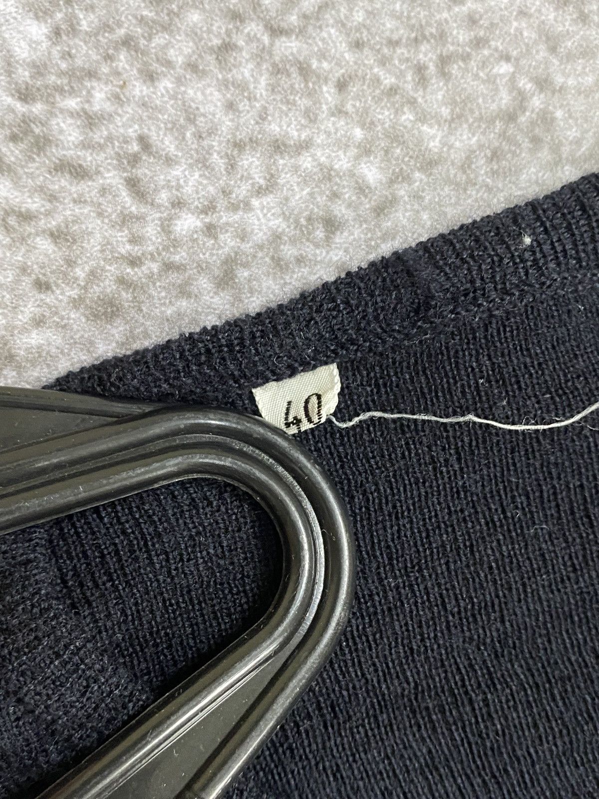 Celine Vintage Celine distressed embroidered knitt Size M / US 6-8 / IT 42-44 - 8 Thumbnail