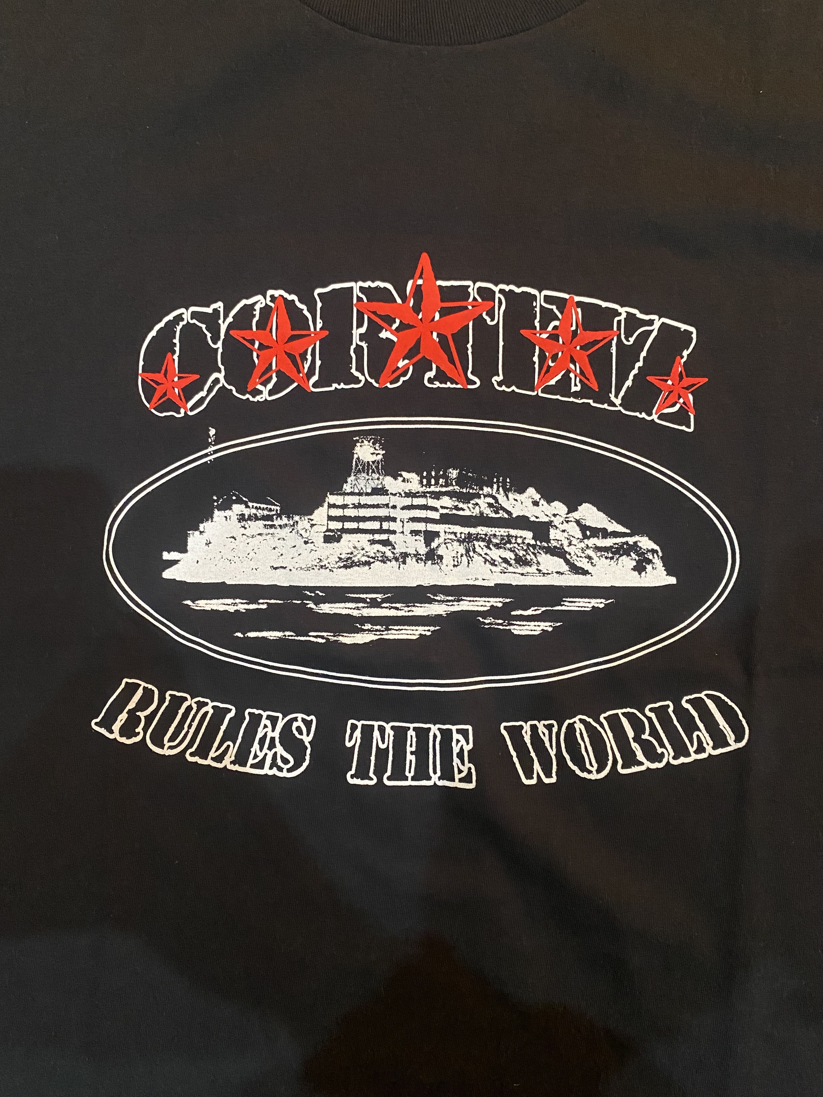 Corteiz Corteiz 5 Starz Alcatraz Tee Size US L / EU 52-54 / 3 - 2 Thumbnail