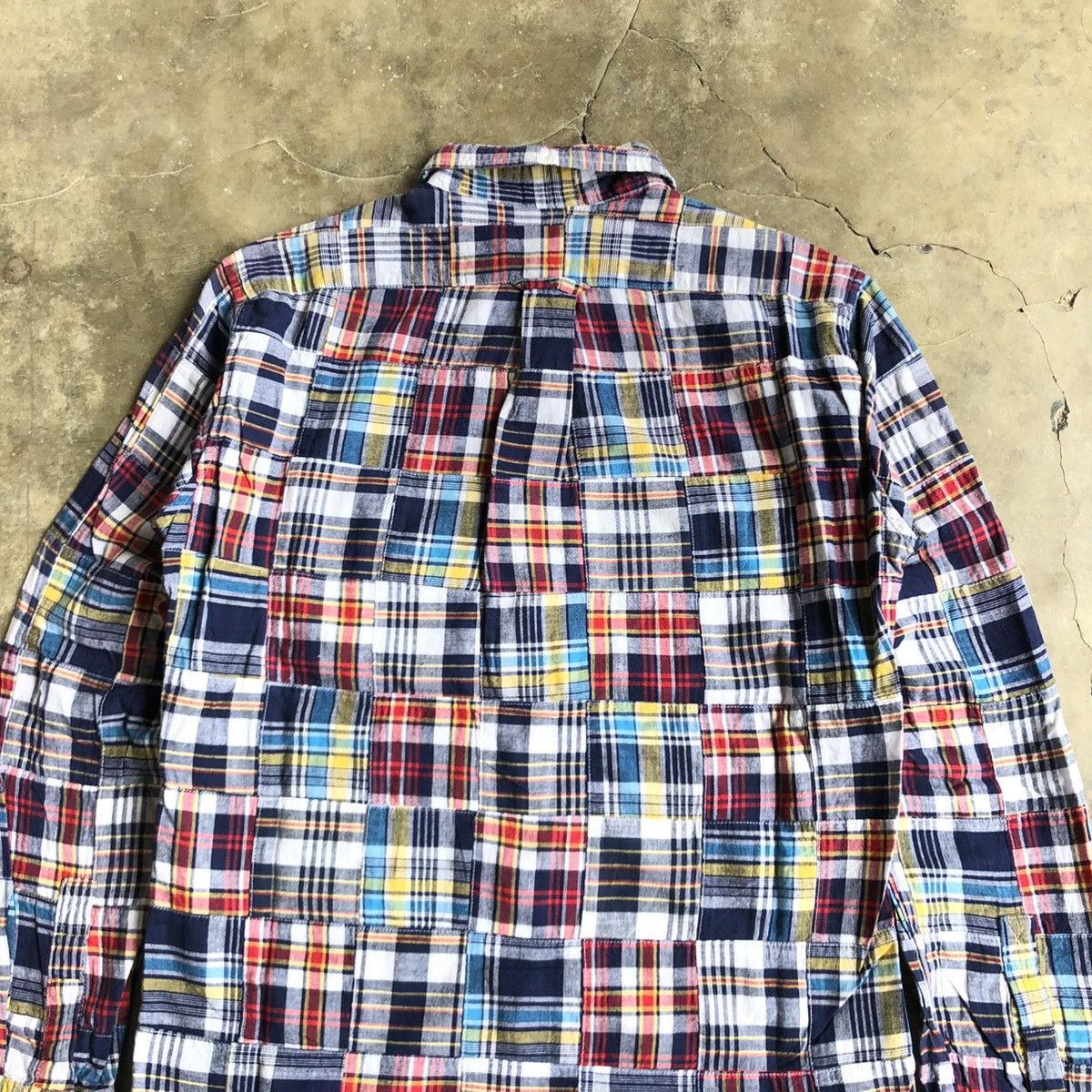 Sugar Cane 2000s Onboard Patchwork Madrass Shirt Japanese Kapital Style Size US S / EU 44-46 / 1 - 7 Thumbnail