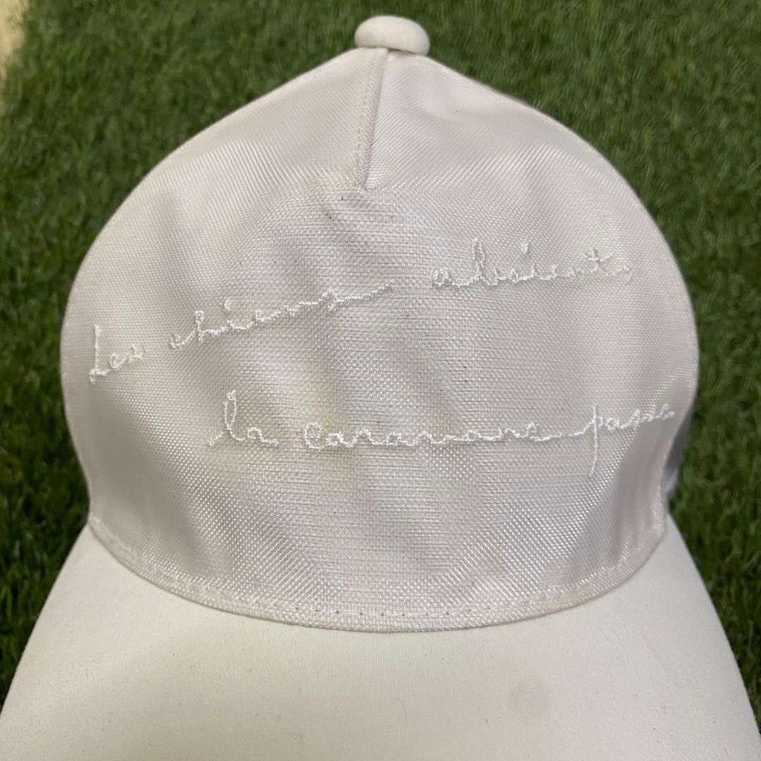 CA4LA CA4LA White Mesh Trucker Cap “Les Chiens Aboient” – Japan Size ONE SIZE - 3 Thumbnail