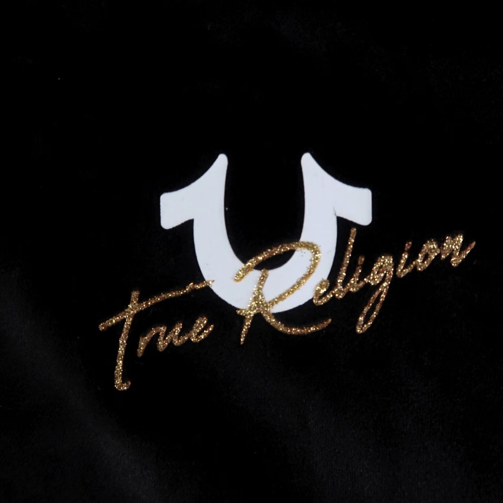 True Religion Vintage True Religion Velour Zip Up Hoodie Women's XL Black Logo Shape: Full Zip, Hooded, Pockets, Activewear Size XL / US 12-14 / IT 48-50 - 3 Thumbnail