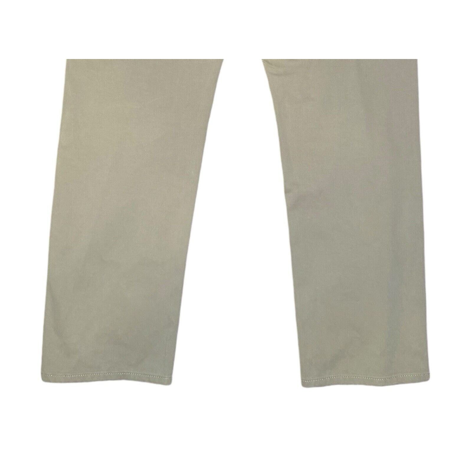 AG Adriano Goldschmied AG Adriano Goldschmeid The Graduate Pants Khaki Tailored Leg Size US 32 / EU 48 - 6 Thumbnail