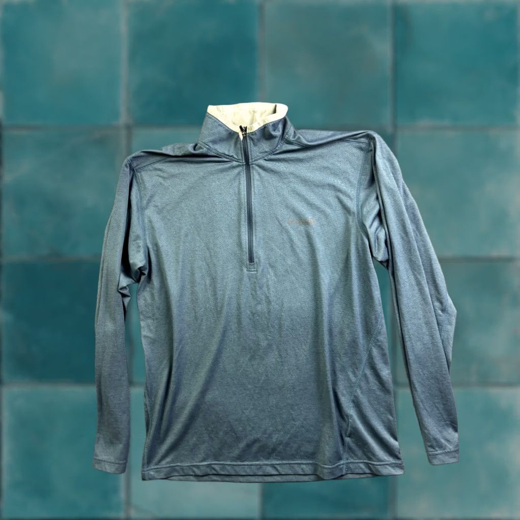Vintage Columbia Titanium Pullover Mens Size M Blue Size US M / EU 48-50 / 2 - 1 Thumbnail