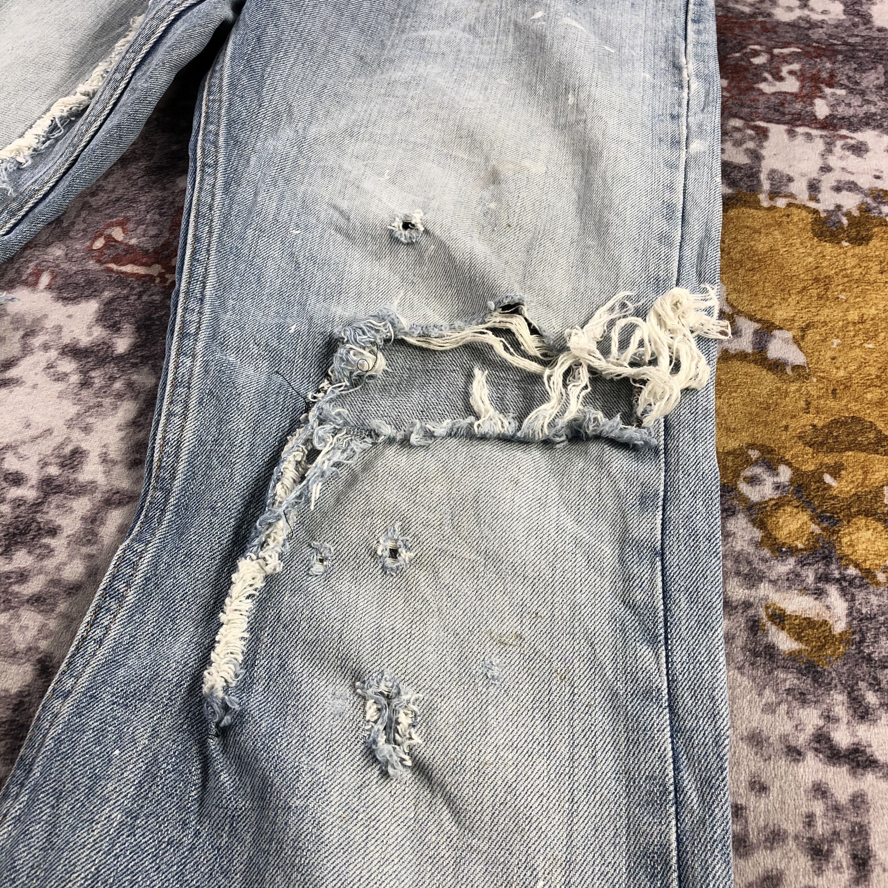 Levi's × Vintage Vintage Ripped Levis 527 Flare Jeans-JM3178 Size US 35 - 8 Thumbnail