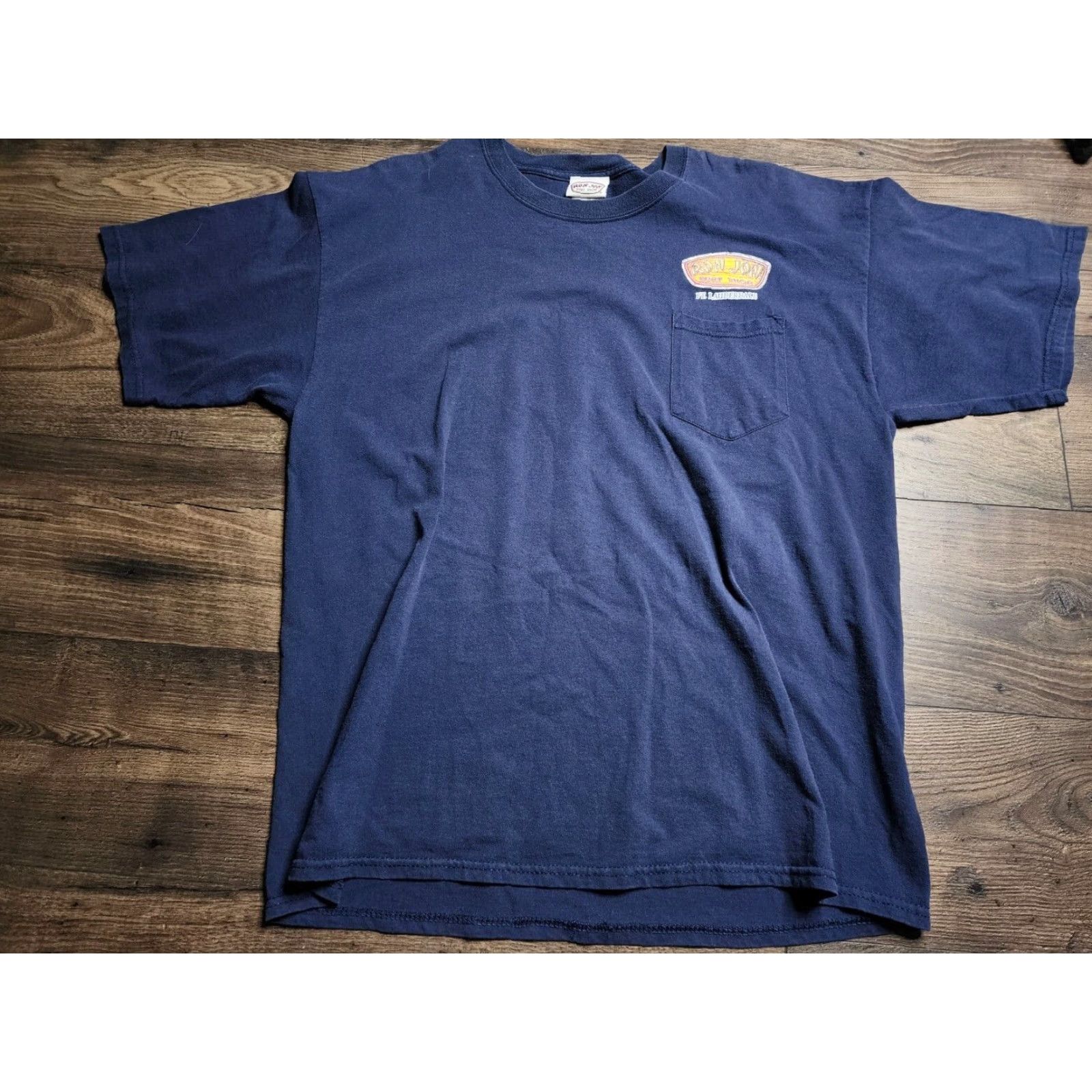 Doublet Retro Mens XL Ron Jon Surf Shop Fort Lauderdale Pocket T Shirt Double Sided Size US XL / EU 56 / 4 - 2 Thumbnail