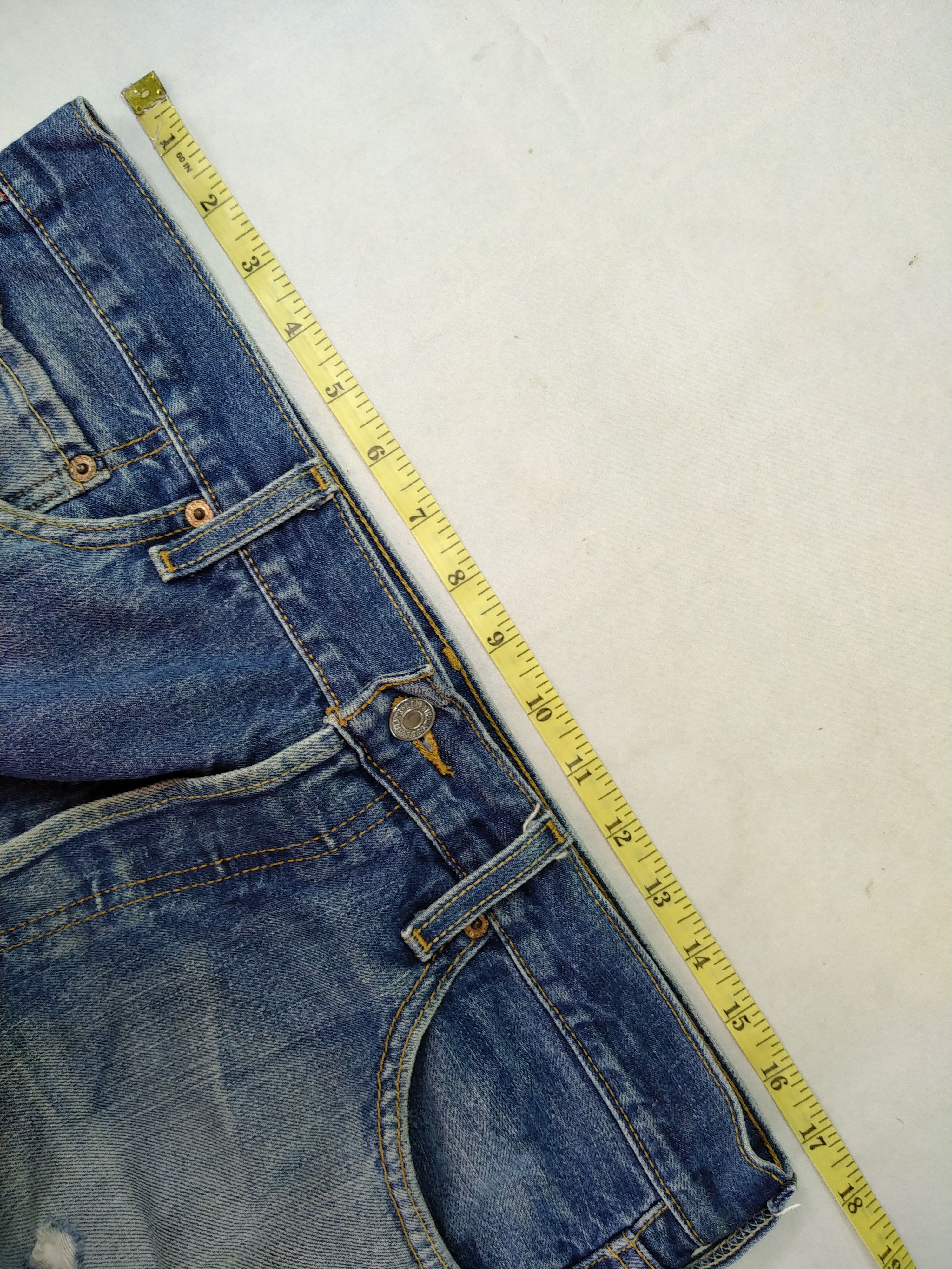 Levi's Blue Distressed Vintage Levi's 501 34x30.5 Denim -JN342 Size US 34 / EU 50 - 5 Thumbnail