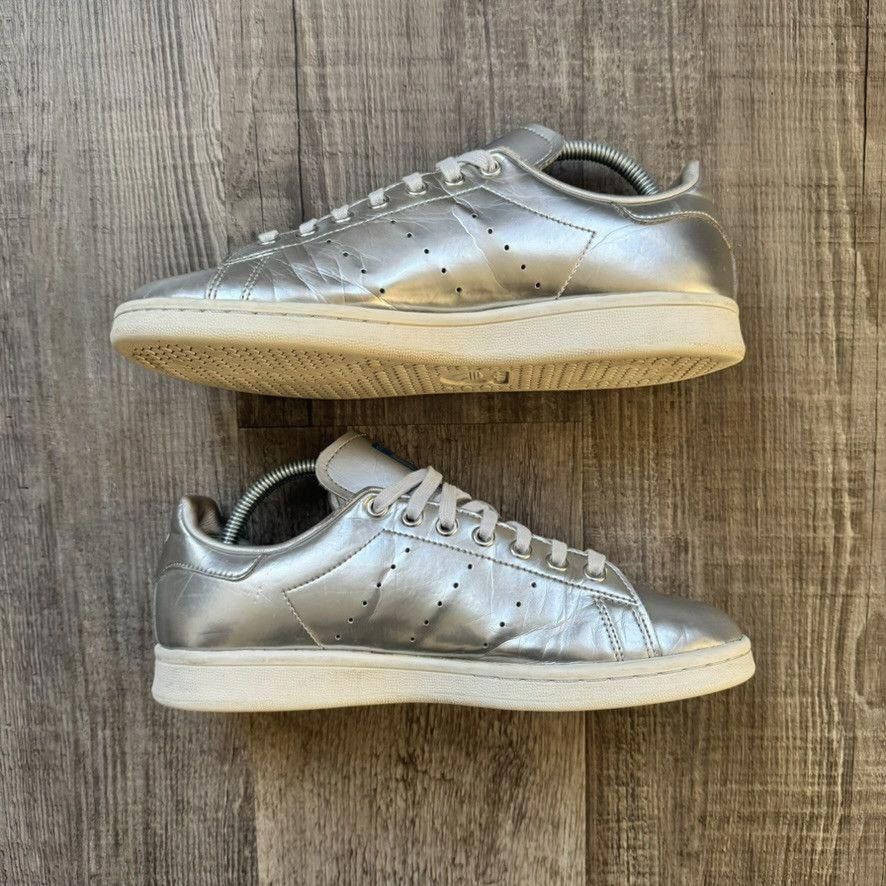 Adidas ADIDAS • Stan Smith "2019 Silver Metallic" (7.5M) Size US 7.5 / EU 40-41 - 3 Thumbnail