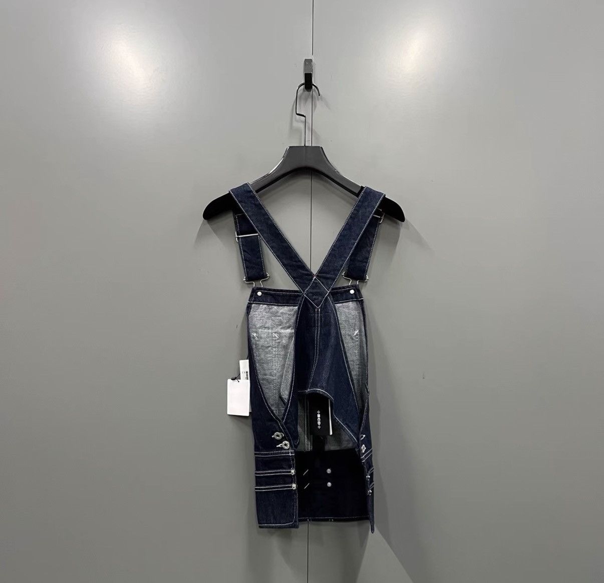 Kenzo KENZO Blue Logo Denim Overalls J41 Size US M / EU 48-50 / 2 - 2 Thumbnail