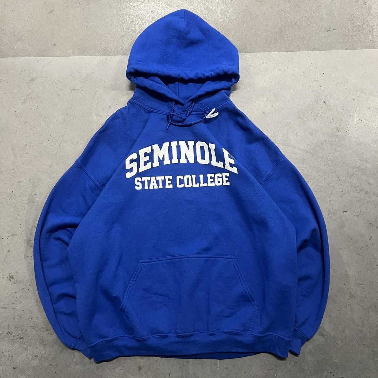 Vintage Crazy Vintage Y2K/2000s Seminole State College Raiders Comfortable University Hoodie! Size US XL / EU 56 / 4 - 1 Thumbnail